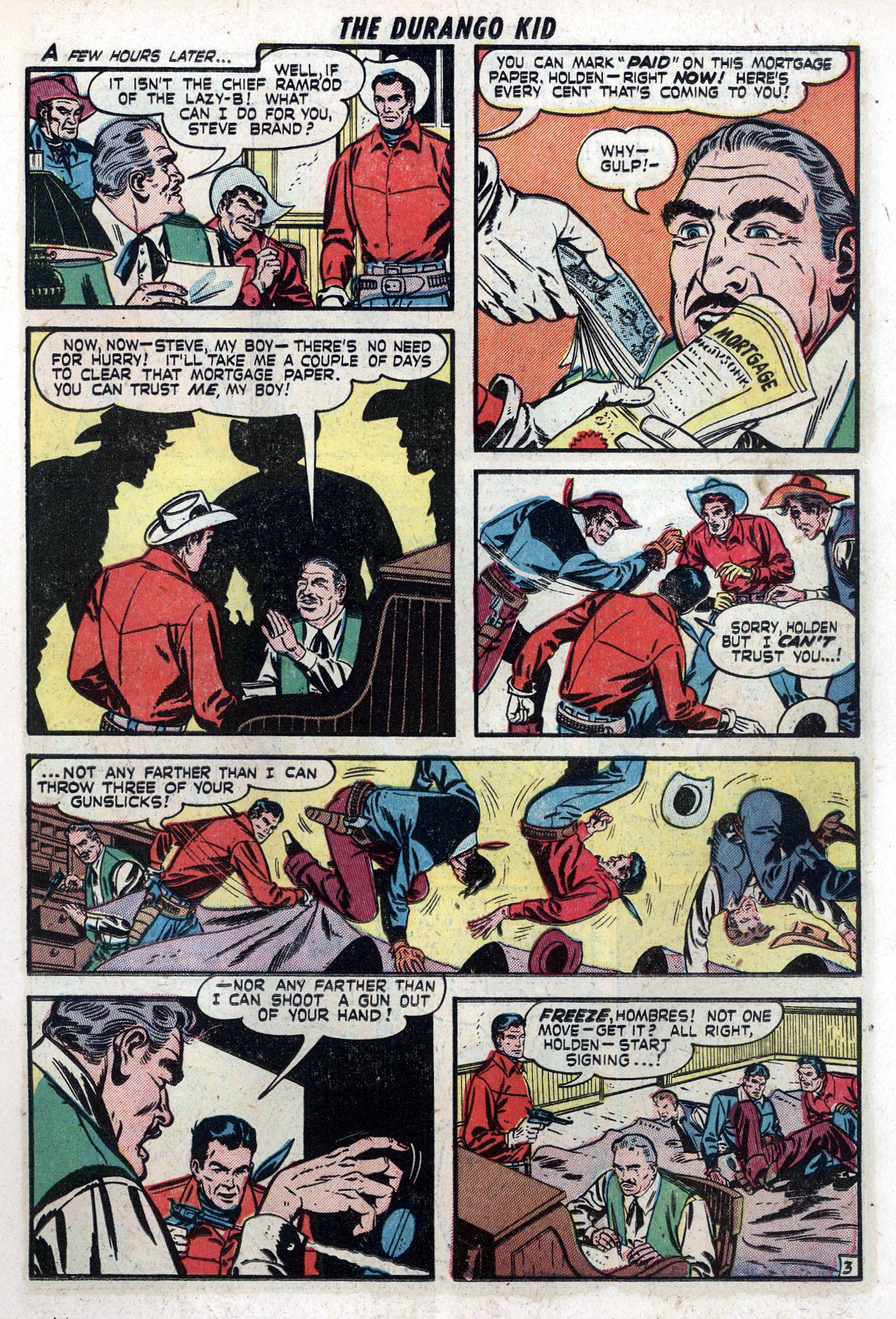 Read online Charles Starrett as The Durango Kid comic -  Issue #11 - 11