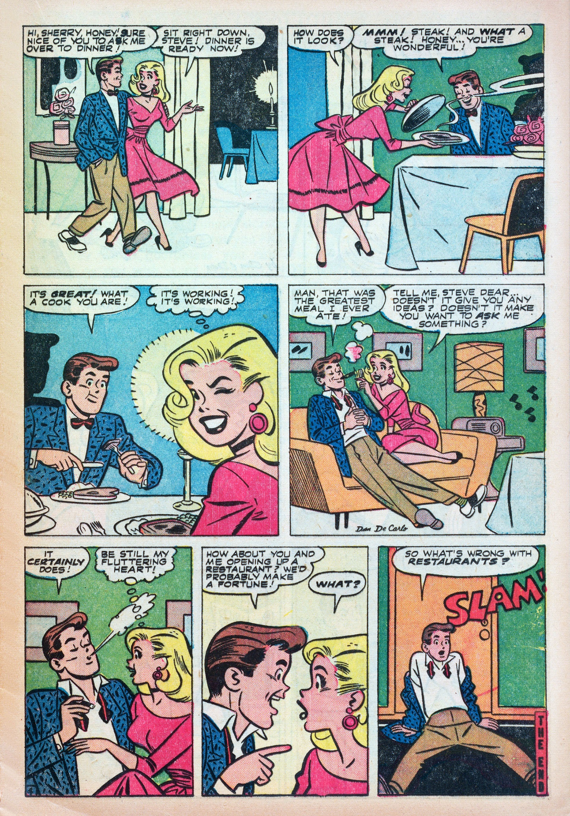 Read online Sherry the Showgirl (1956) comic -  Issue #3 - 13