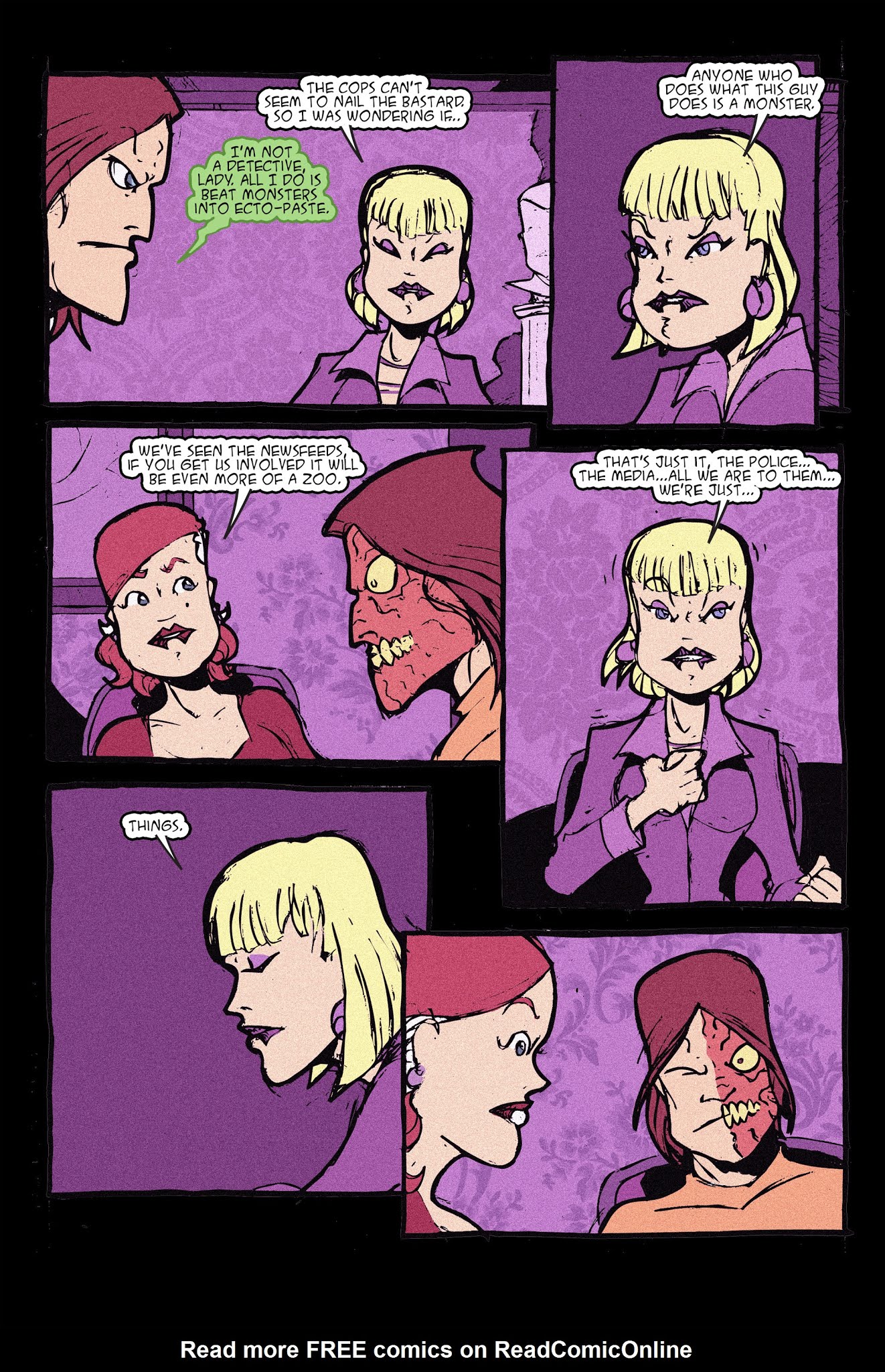 Read online Halloween Man vs. the Invisible Man comic -  Issue # TPB - 14