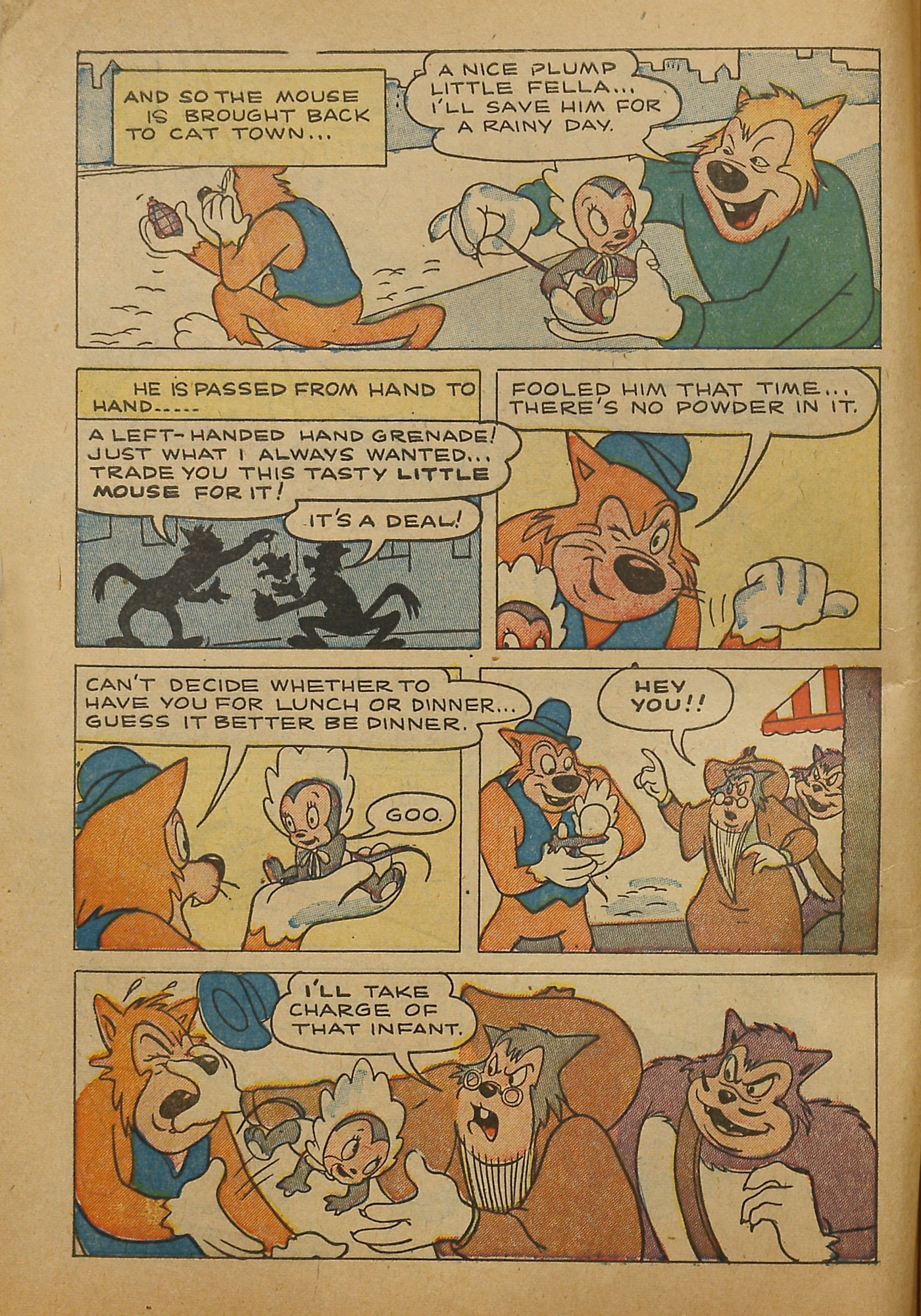 Read online Paul Terry's Mighty Mouse Comics comic -  Issue #40 - 4