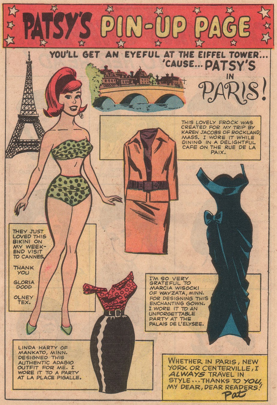 Read online Patsy Walker's Fashion Parade comic -  Issue # Full - 38