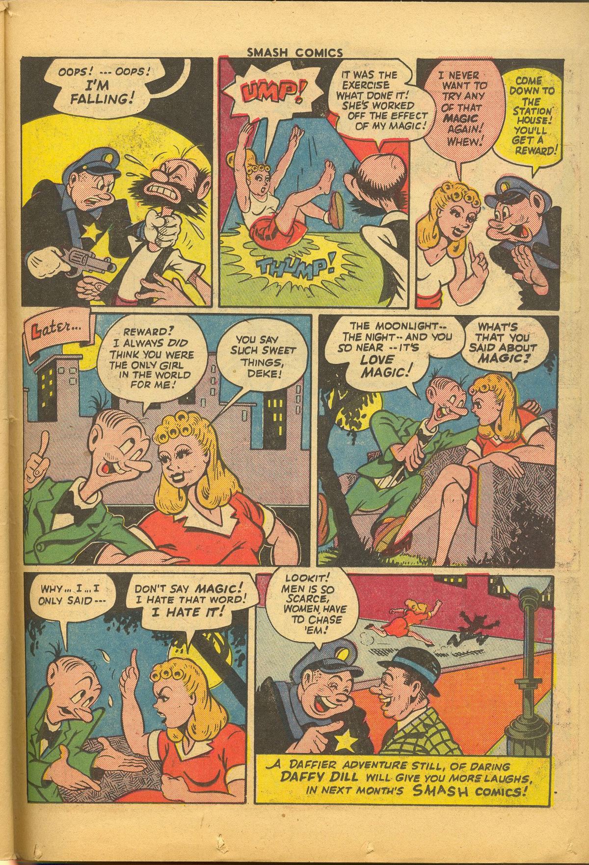 Read online Smash Comics comic -  Issue #50 - 51