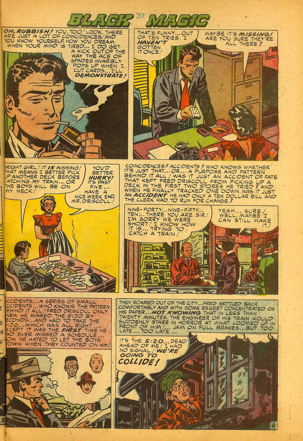 Read online Black Magic (1950) comic -  Issue #7 - 33