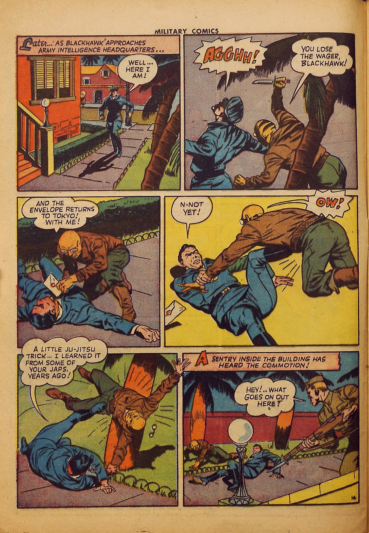 Read online Military Comics comic -  Issue #24 - 16