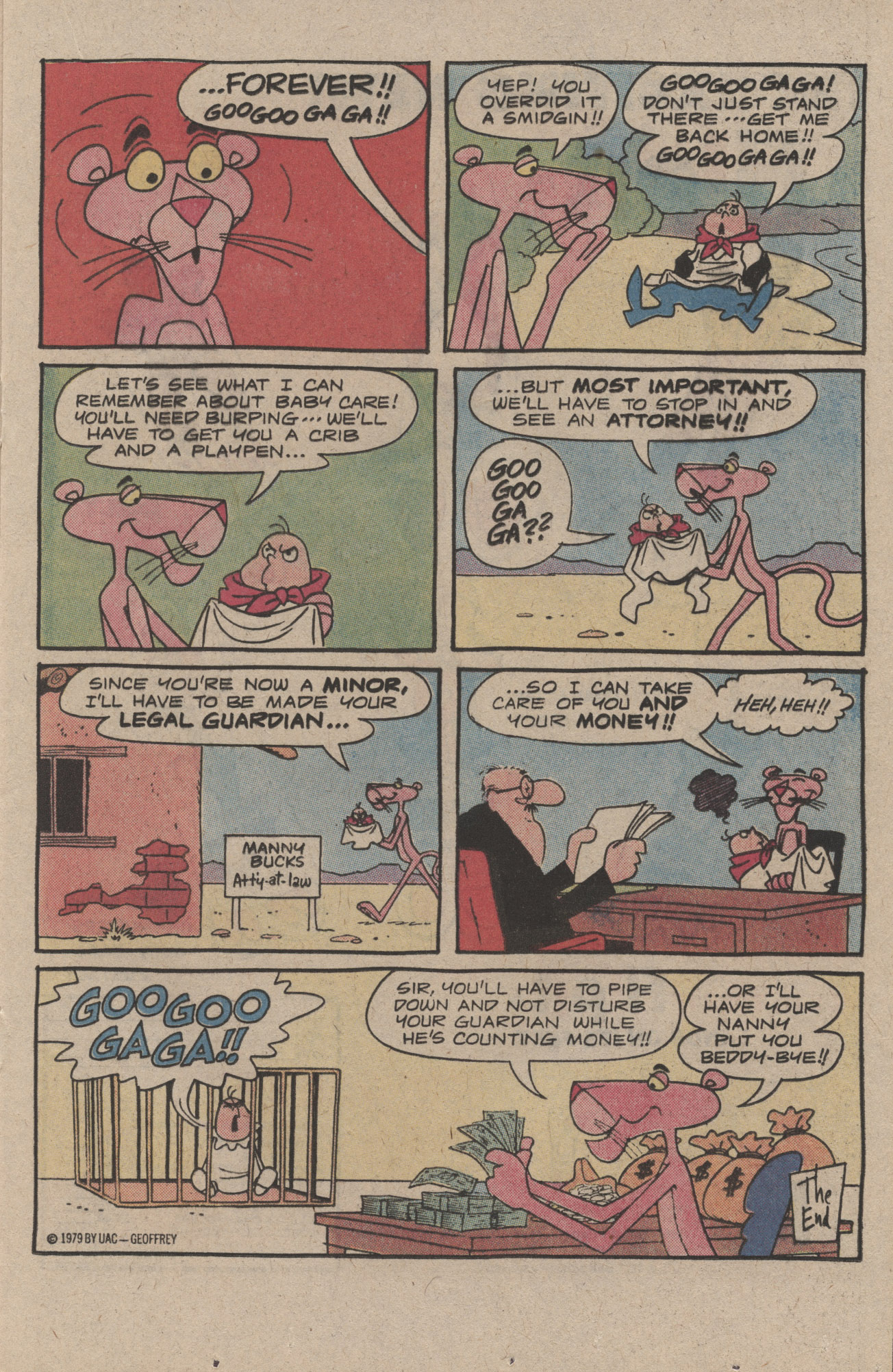 Read online The Pink Panther (1971) comic -  Issue #63 - 17
