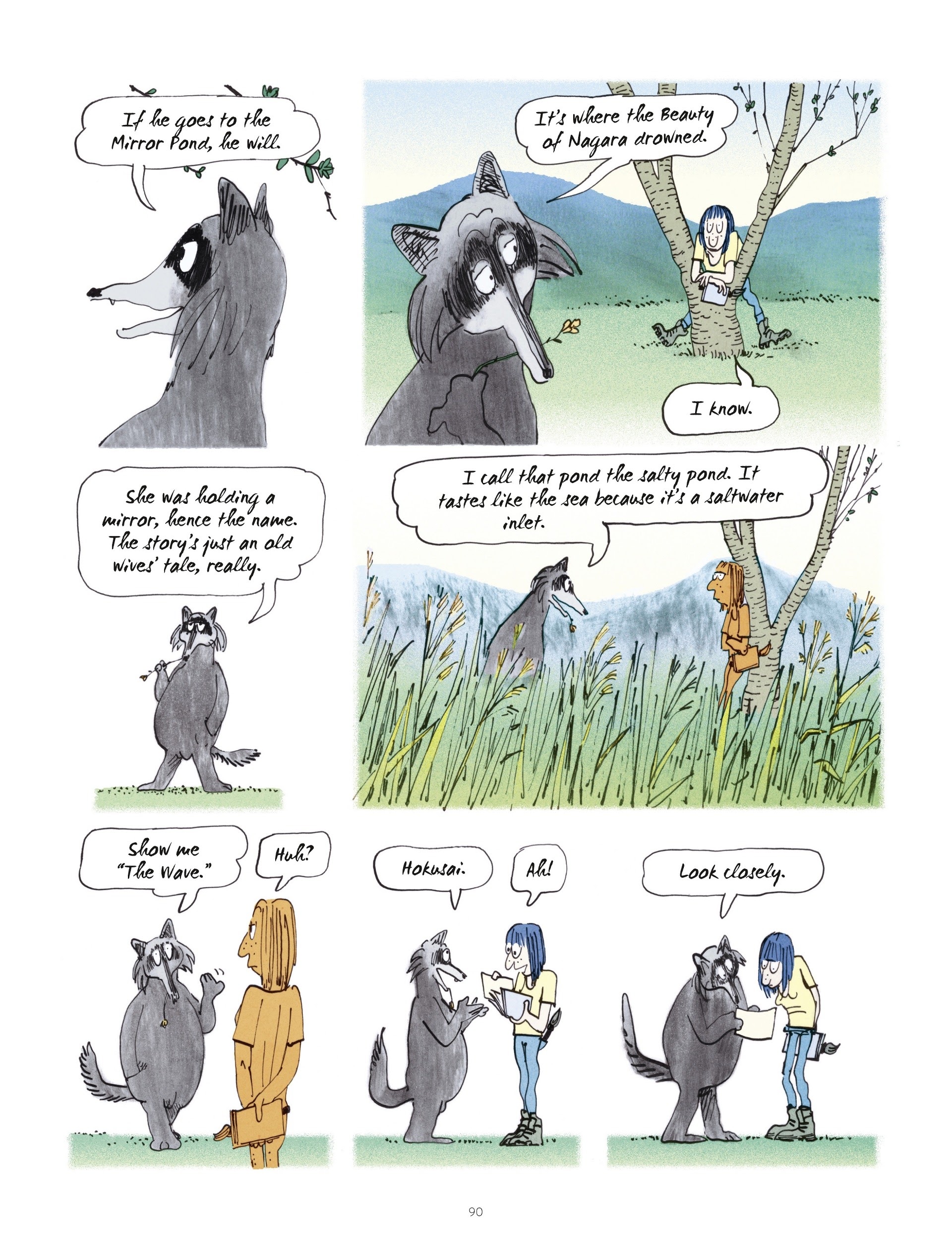 Read online The Young Woman and the Sea comic -  Issue # TPB - 90