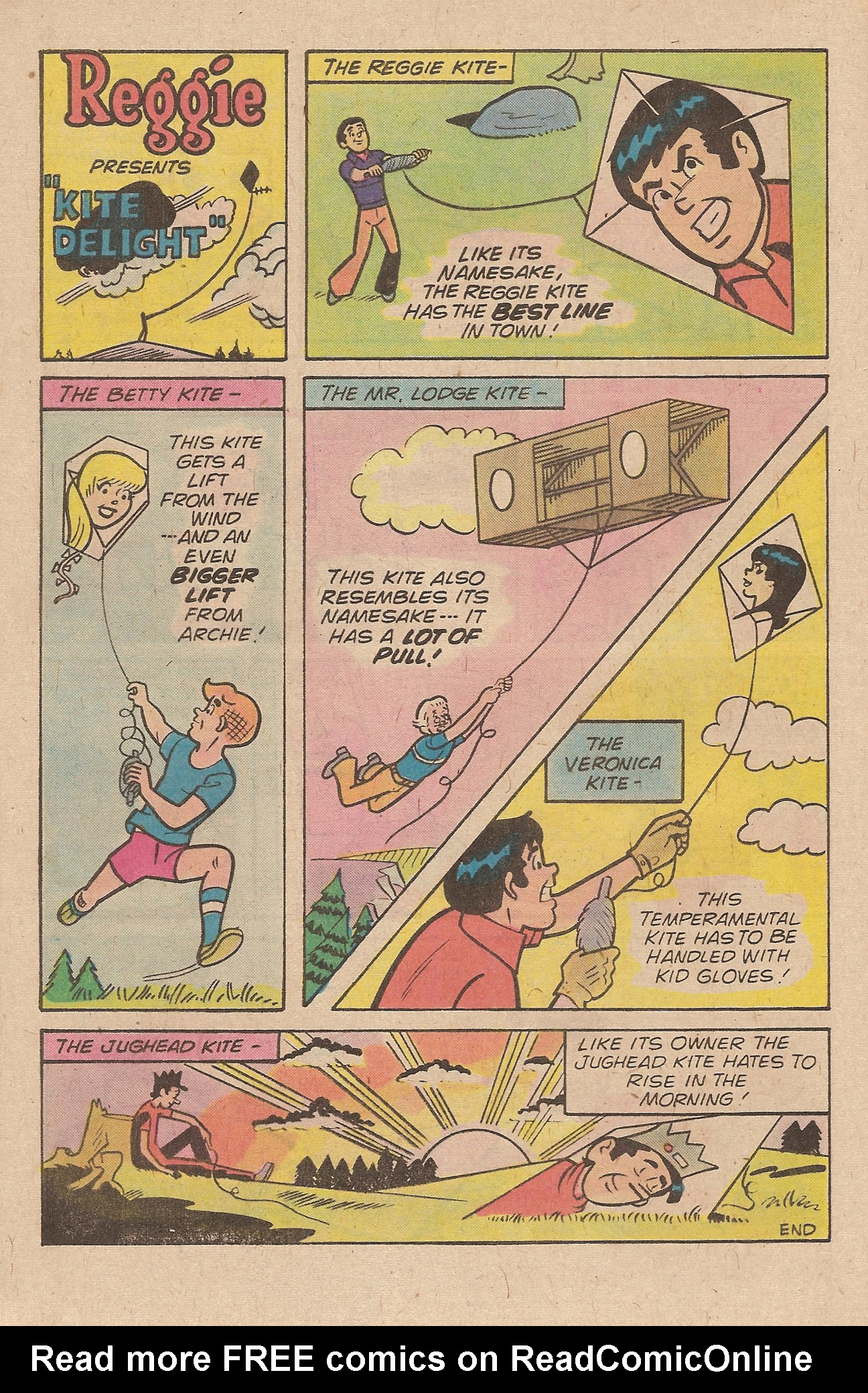 Read online Reggie's Wise Guy Jokes comic -  Issue #50 - 8
