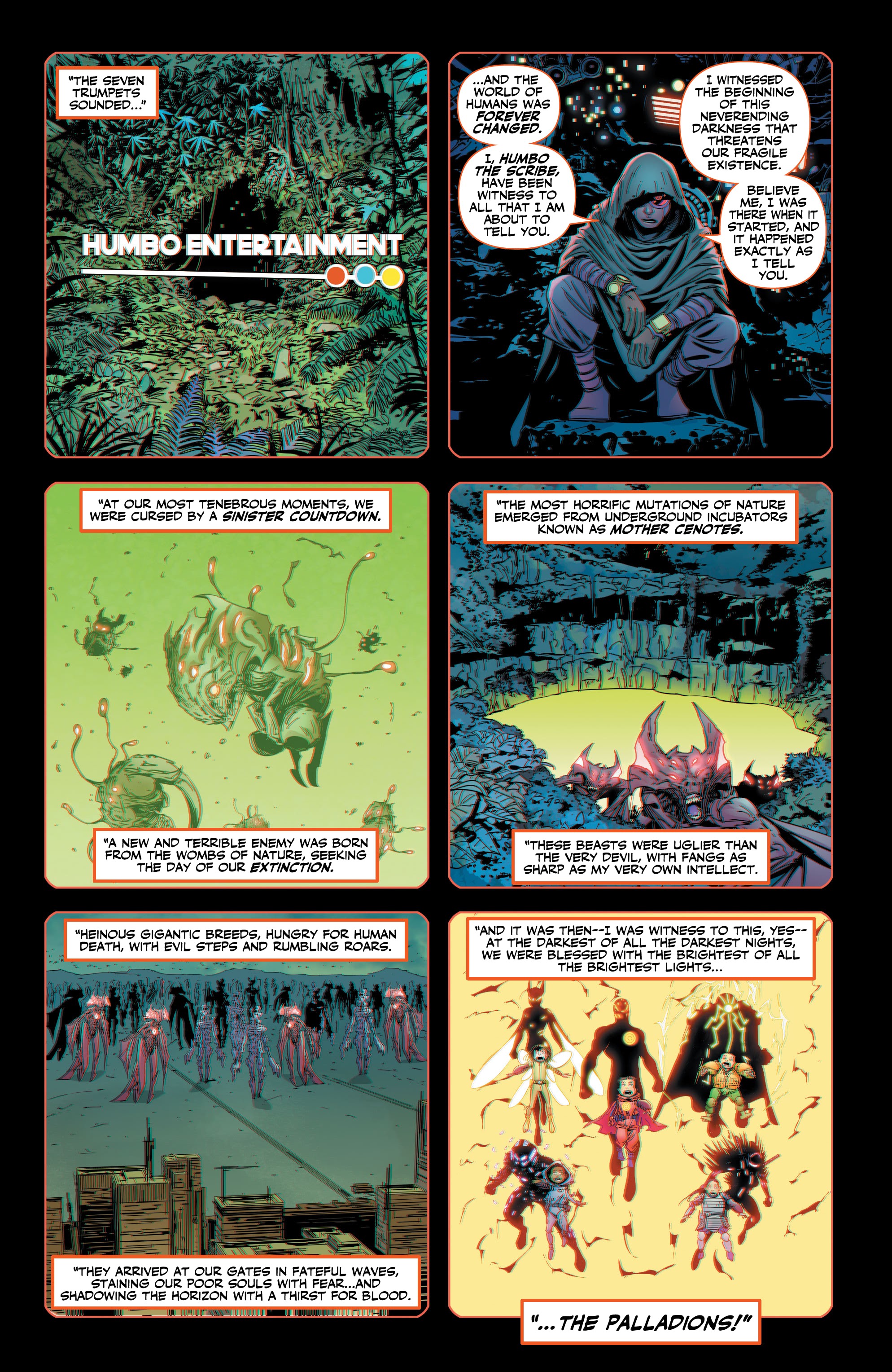 Read online We Live: Age of the Palladions comic -  Issue #1 Black - 7