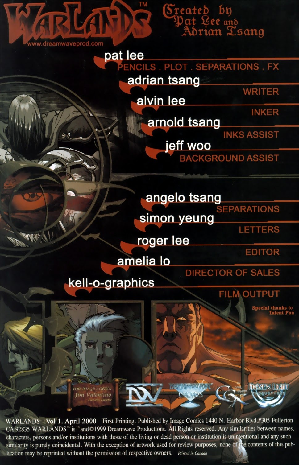 Read online Warlands comic -  Issue #6 - 2