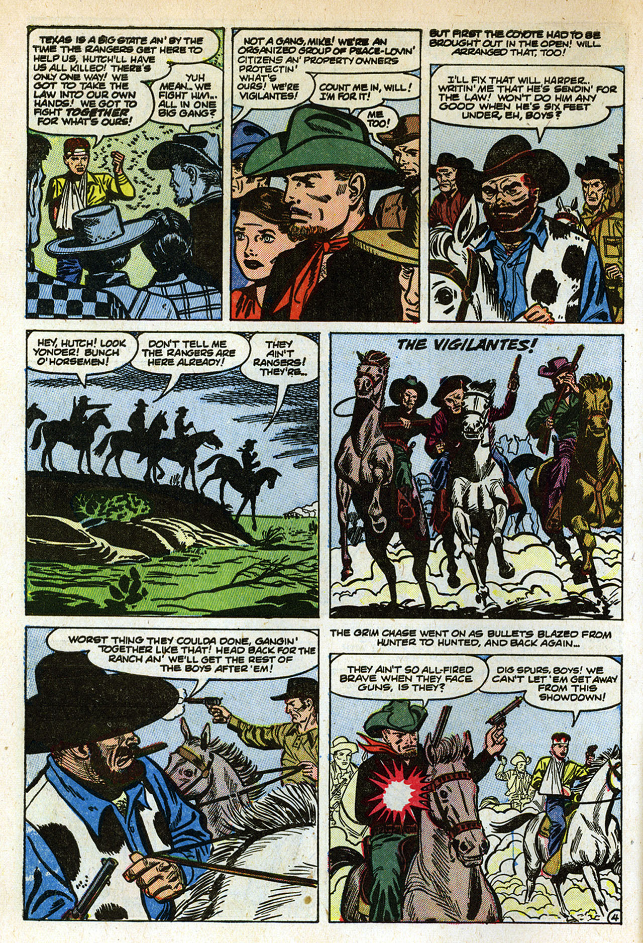 Read online Western Outlaws (1954) comic -  Issue #4 - 6