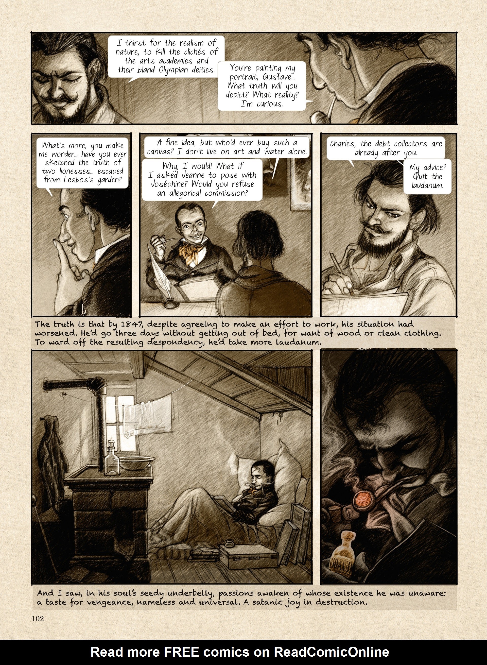 Read online Mademoiselle Baudelaire comic -  Issue # TPB (Part 2) - 3