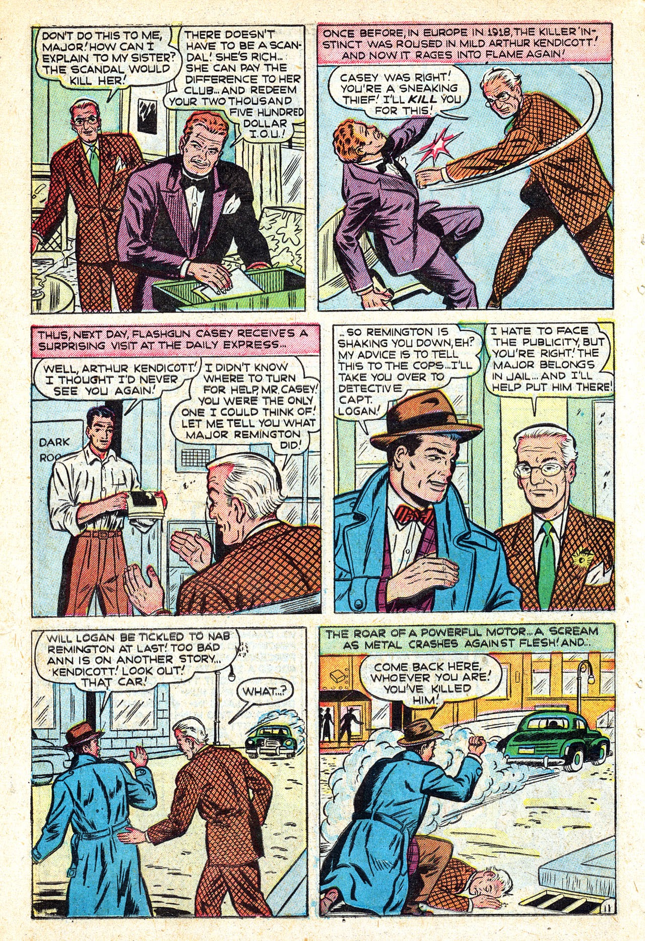 Read online Casey Crime Photographer comic -  Issue #2 - 21