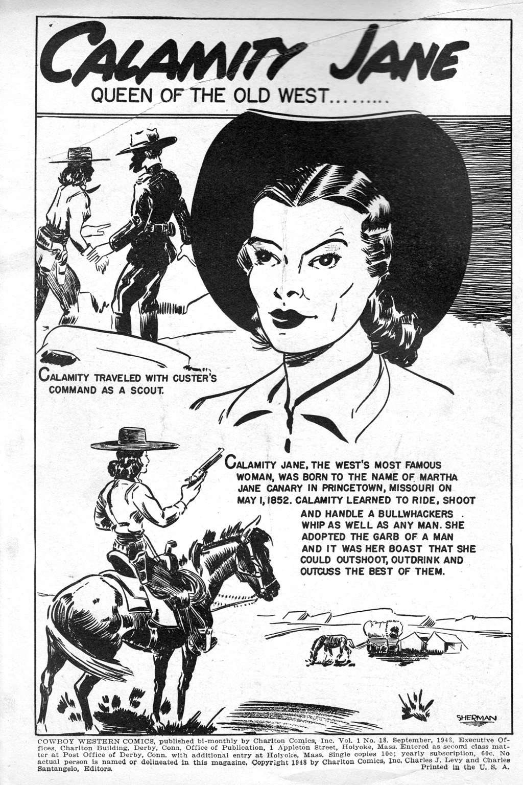 Read online Cowboy Western Comics (1948) comic -  Issue #18 - 2