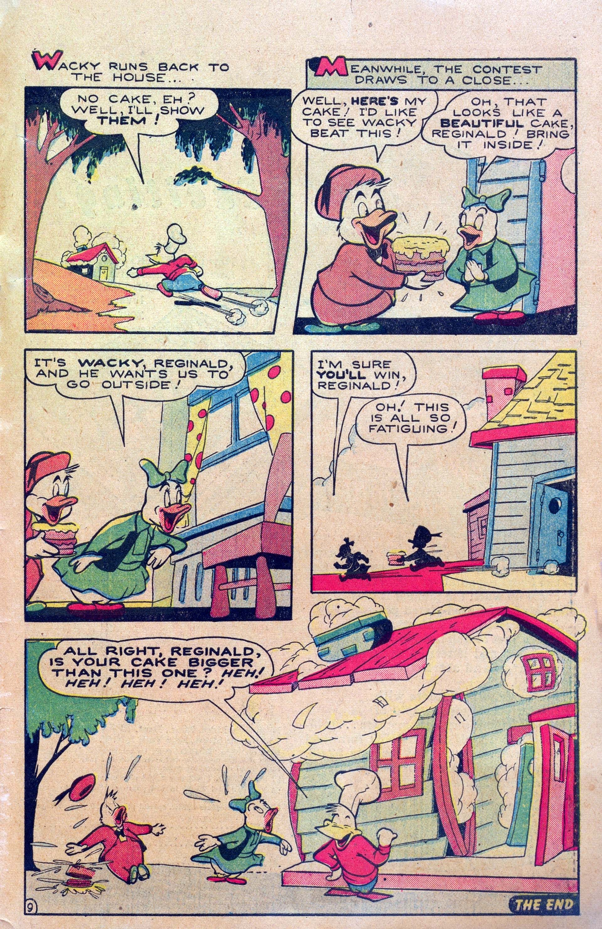 Read online Wacky Duck (1948) comic -  Issue #2 - 33