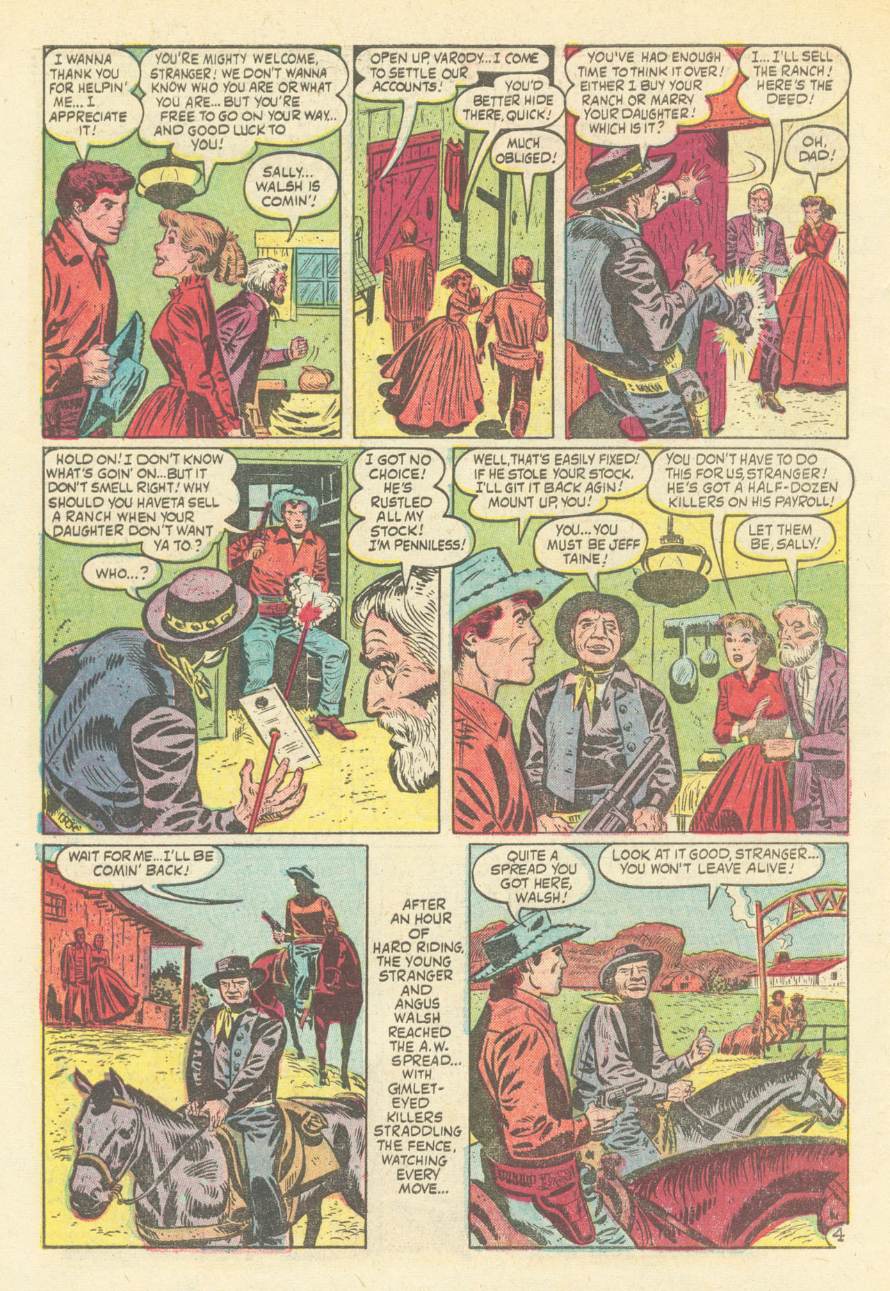 Read online Western Outlaws (1954) comic -  Issue #7 - 30