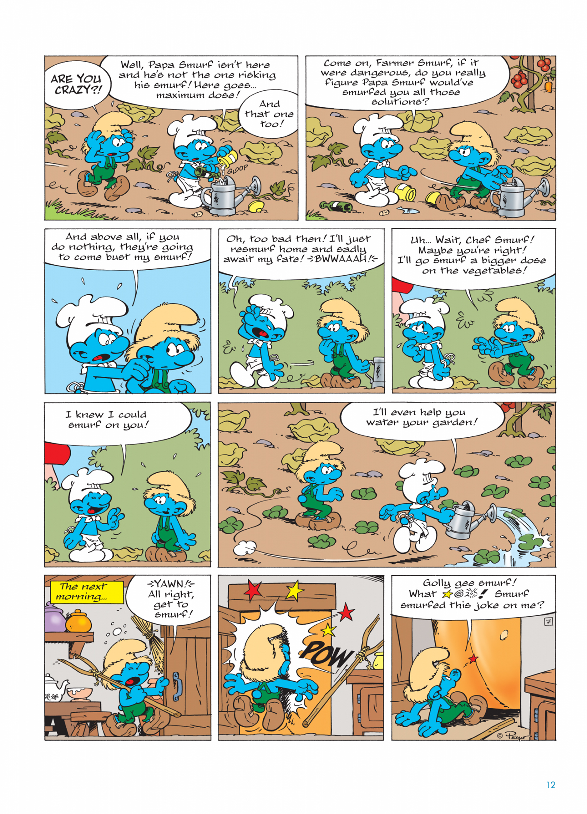Read online The Smurfs comic -  Issue #26 - 12