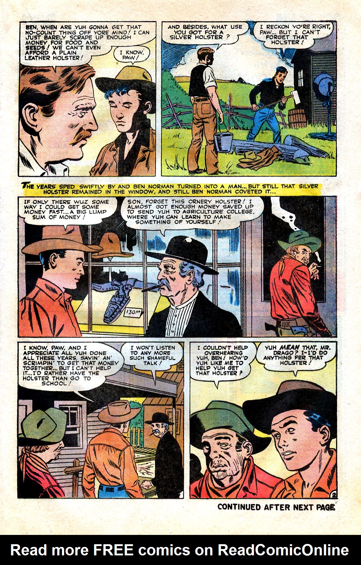 Read online The Outlaw Kid (1970) comic -  Issue #1 - 21