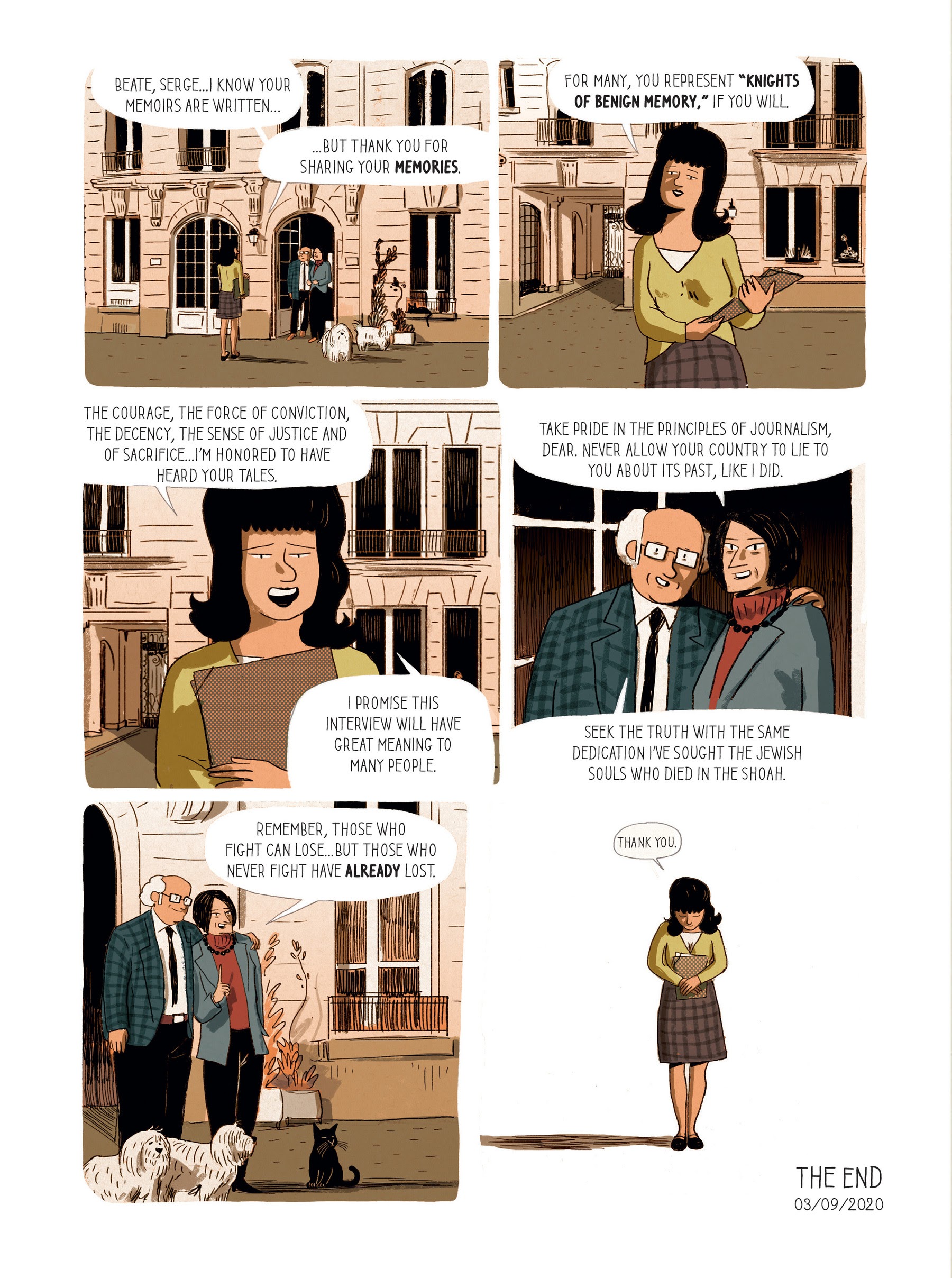 Read online For Justice: The Serge & Beate Klarsfeld Story comic -  Issue # TPB (Part 2) - 95