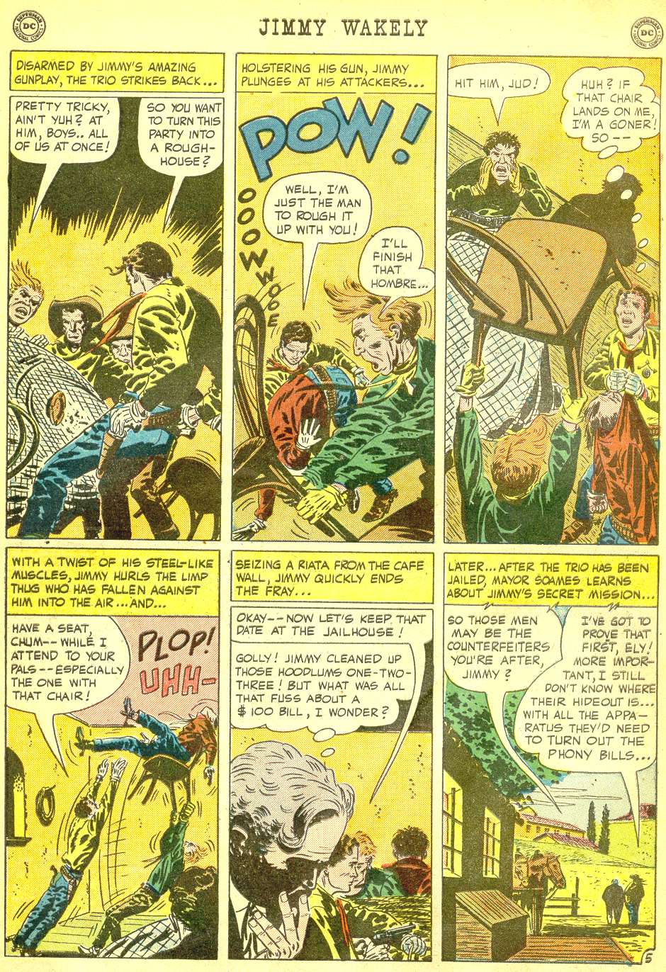 Read online Jimmy Wakely comic -  Issue #5 - 45