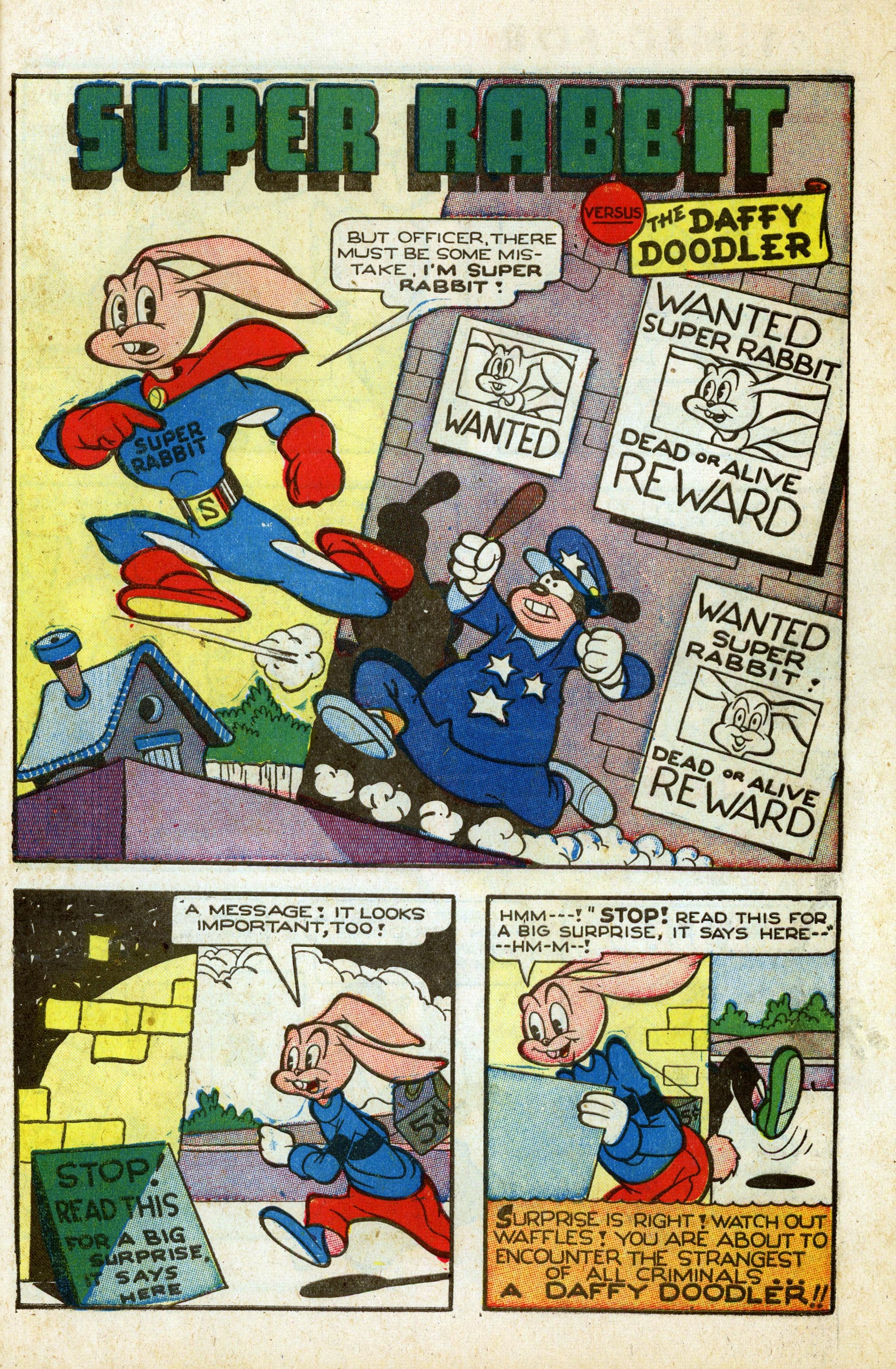 Read online Super Rabbit comic -  Issue #3 - 27