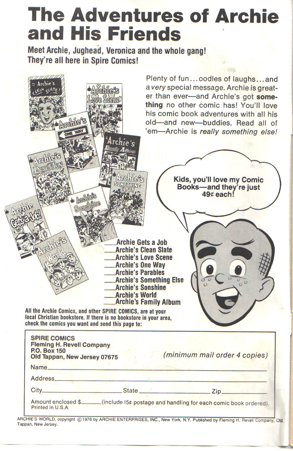 Read online Archie's World comic -  Issue # Full - 2
