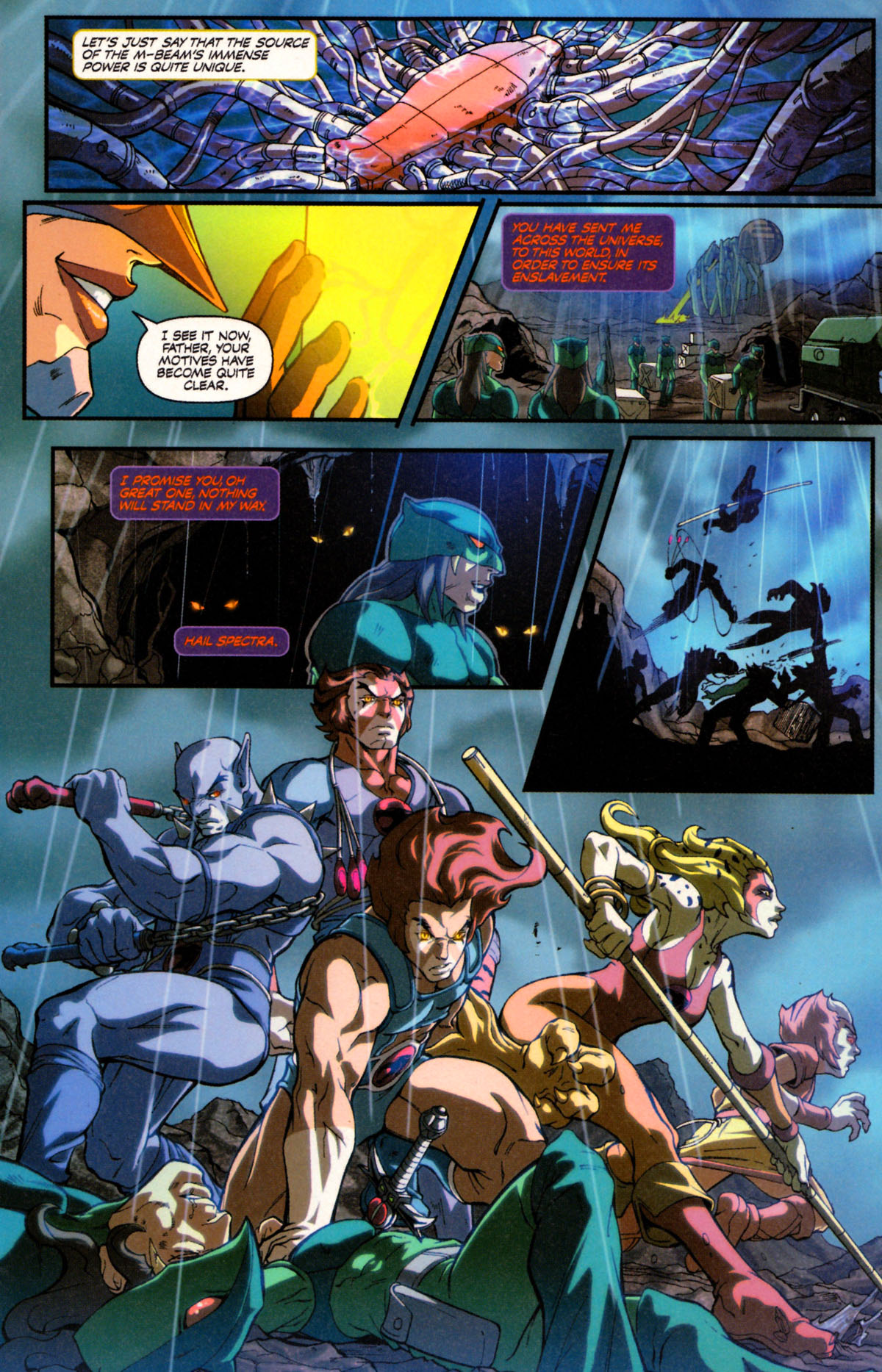Read online Battle of the Planets/ThunderCats comic -  Issue # Full - 19