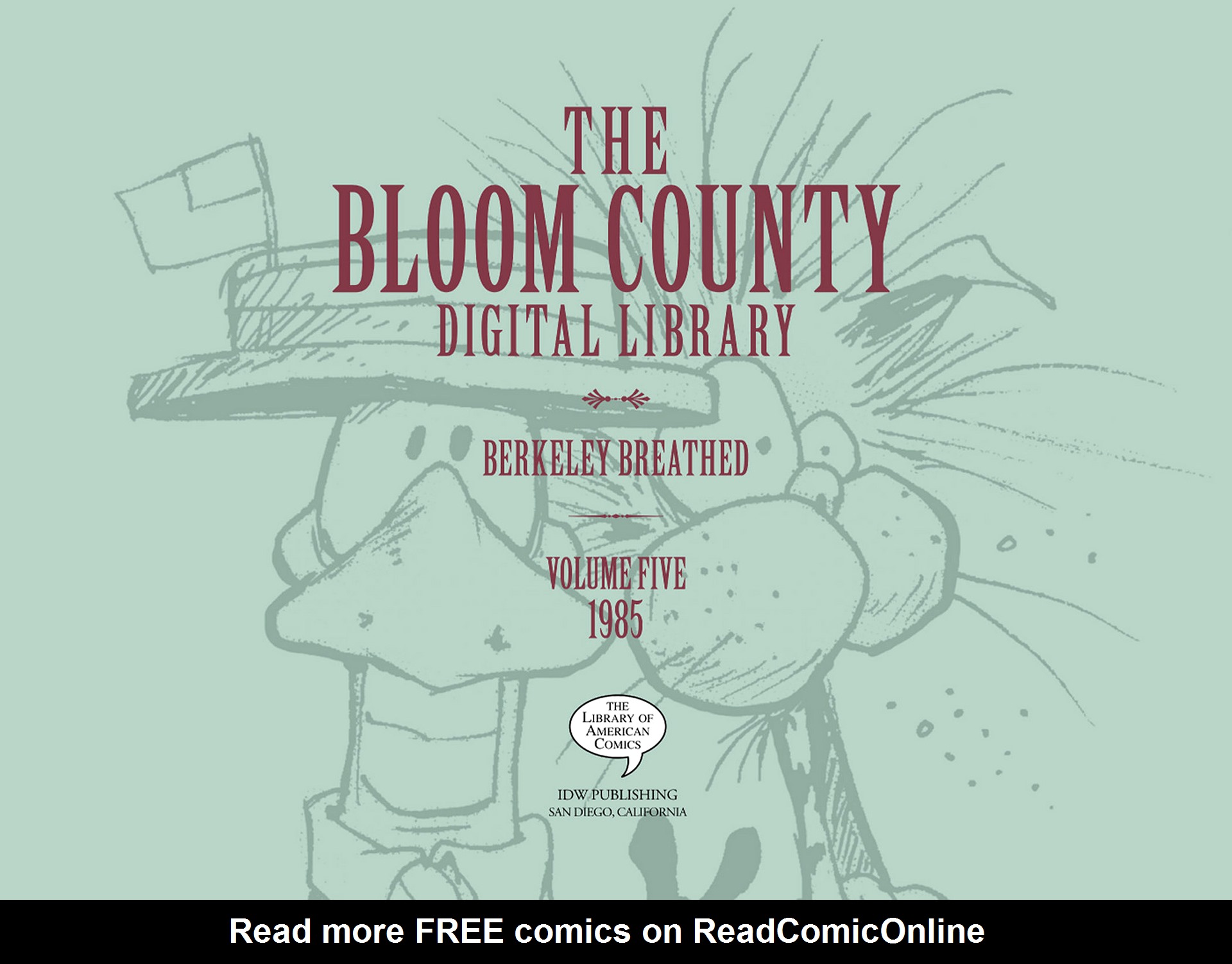 Read online The Bloom County Digital Library comic -  Issue # TPB 5 (Part 1) - 7