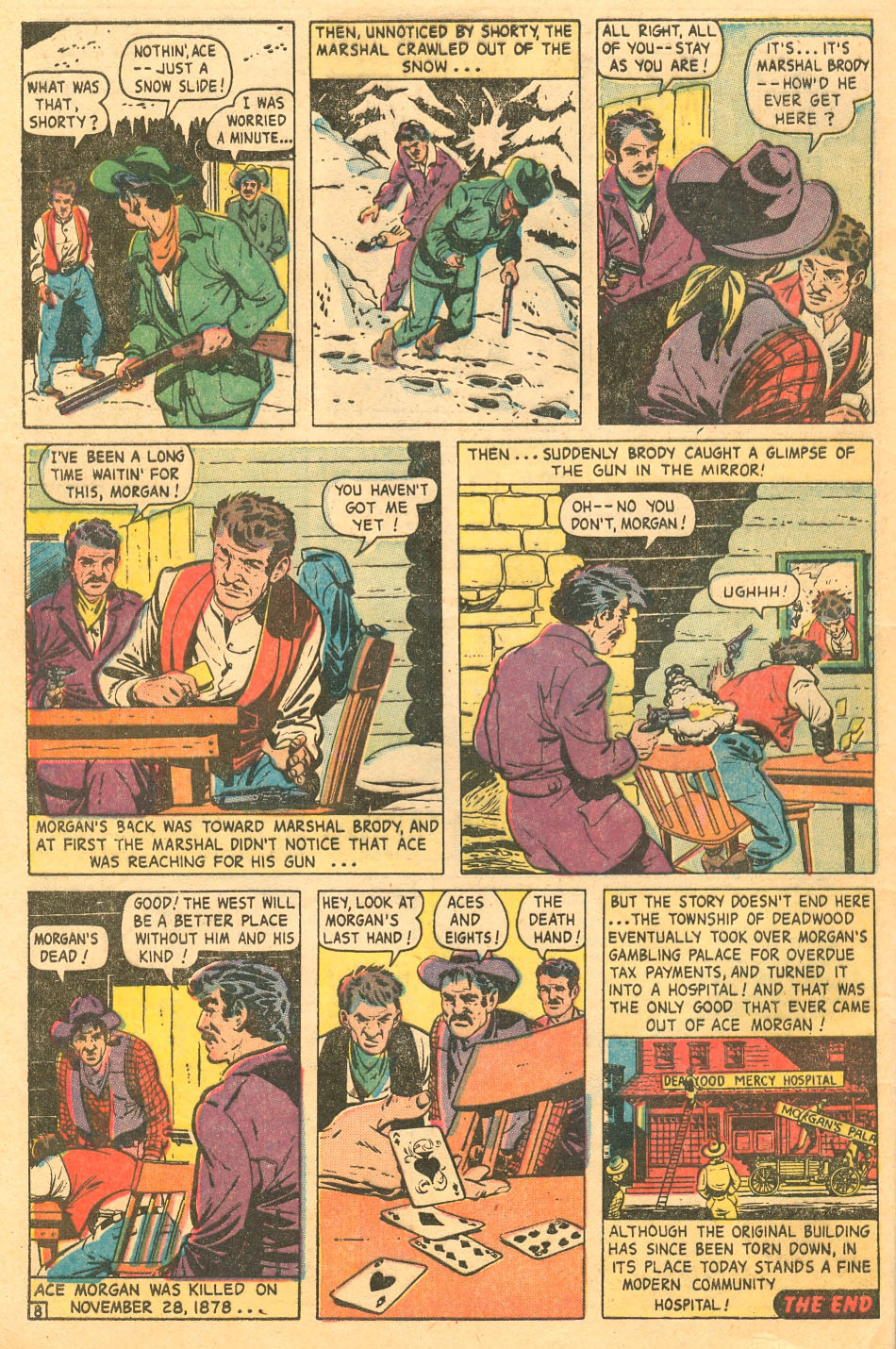 Read online Western Thrillers (1954) comic -  Issue #4 - 32
