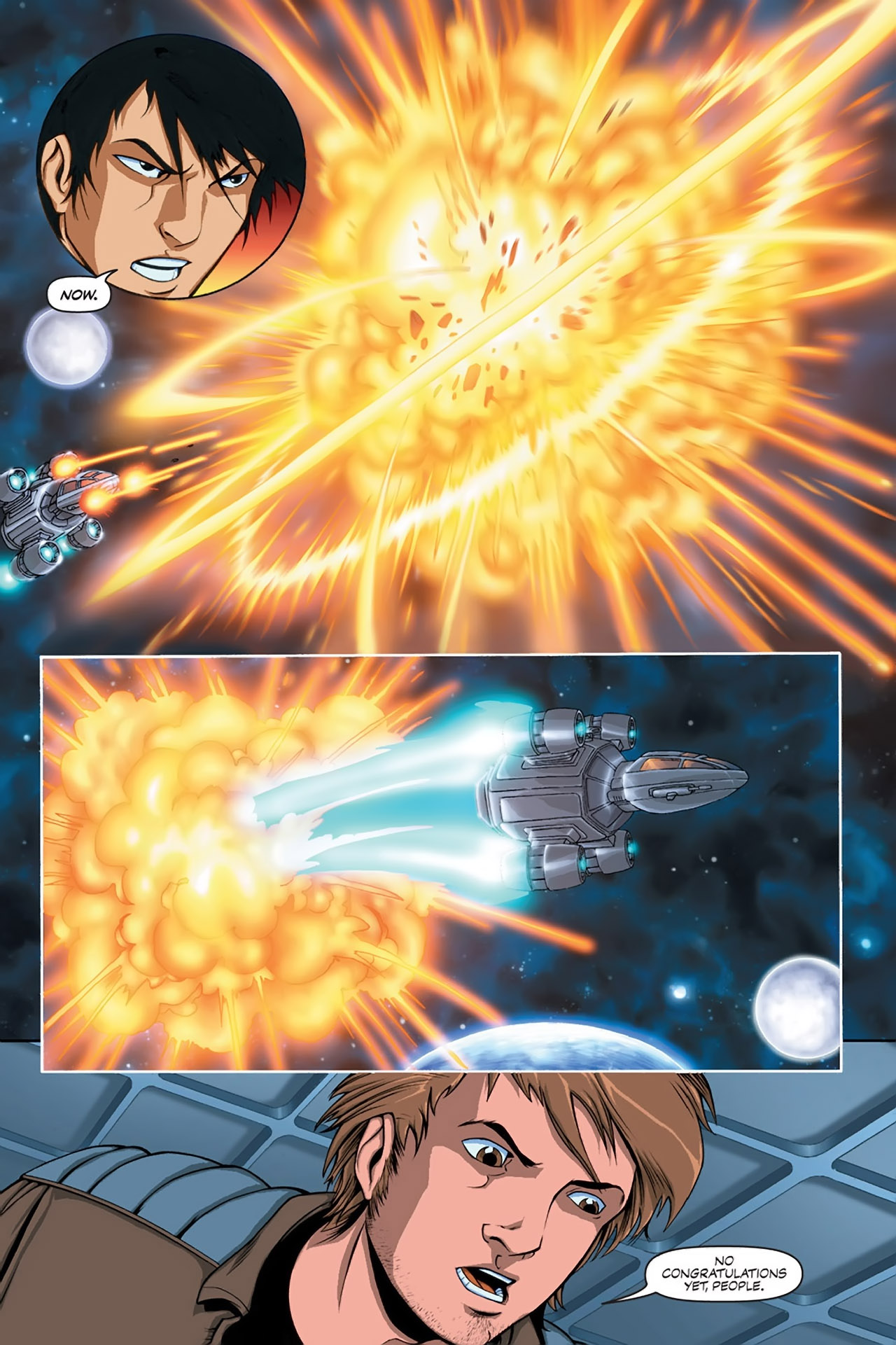 Read online Voltron: Defender of the Universe (Existed) comic -  Issue #1 - 13