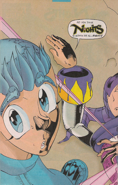 Read online NiGHTS into Dreams... comic -  Issue #6 - 3