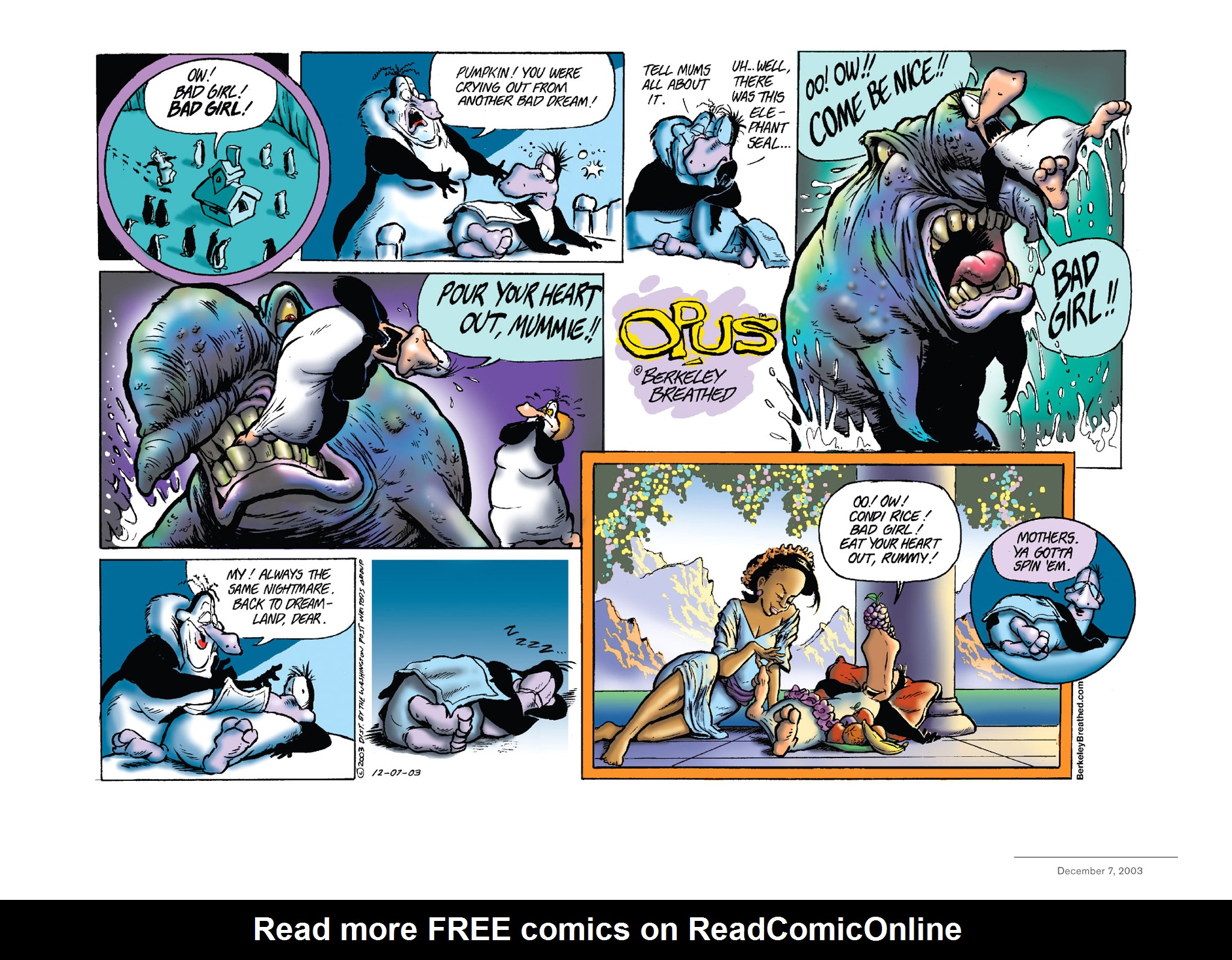 Read online Opus Complete Sunday Strips From 2003-2008 comic -  Issue # TPB (Part 1) - 9