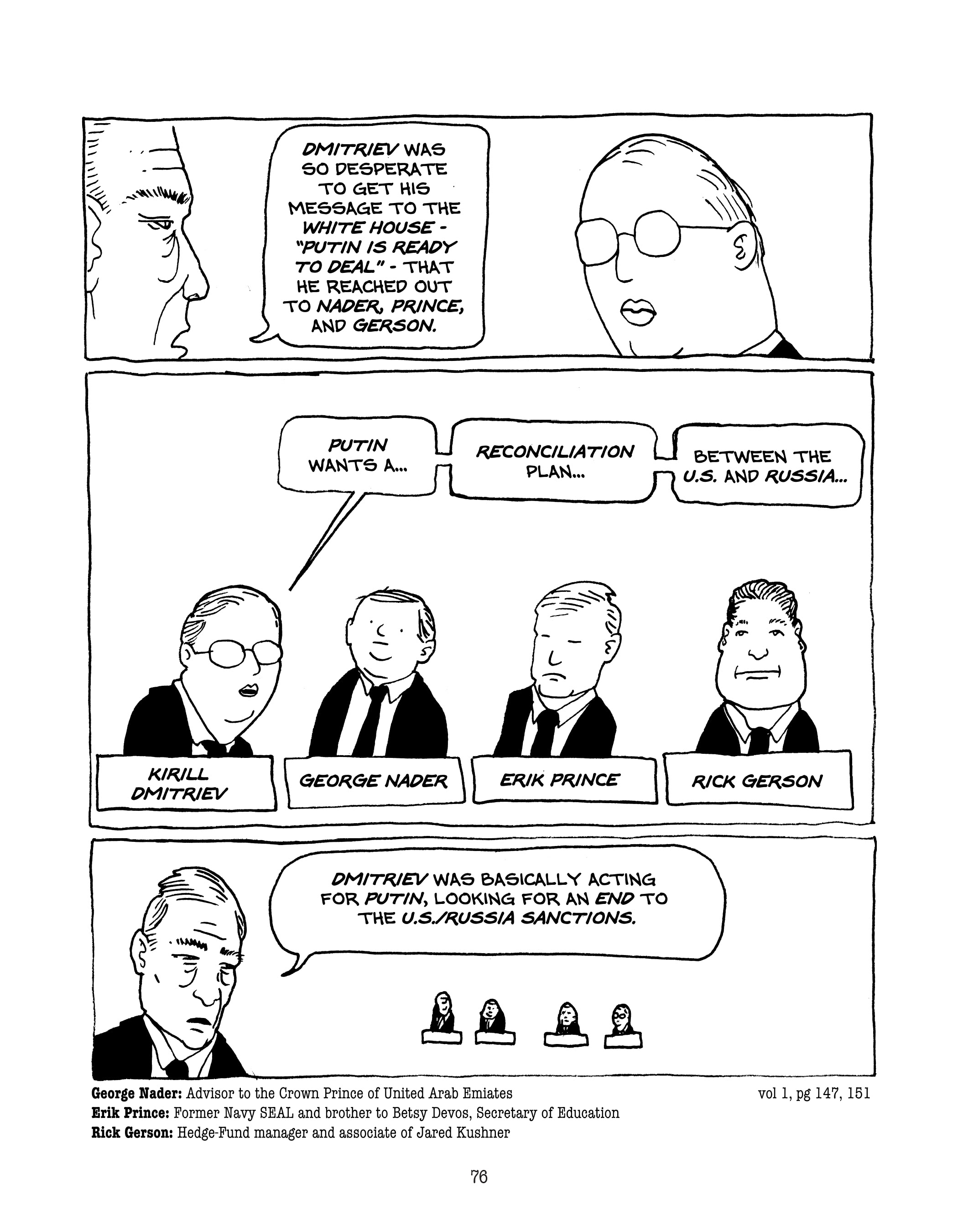 Read online The Mueller Report Graphic Novel comic -  Issue # TPB (Part 1) - 74