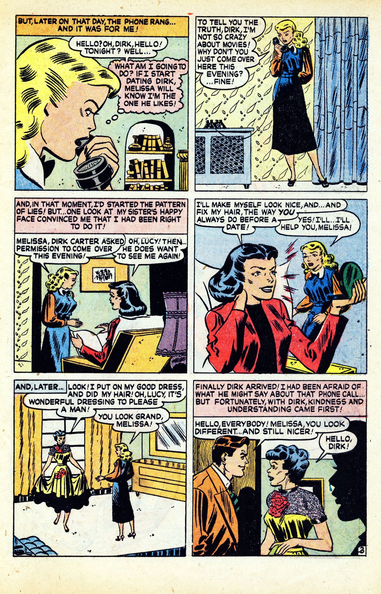 Read online My Love (1949) comic -  Issue #3 - 5