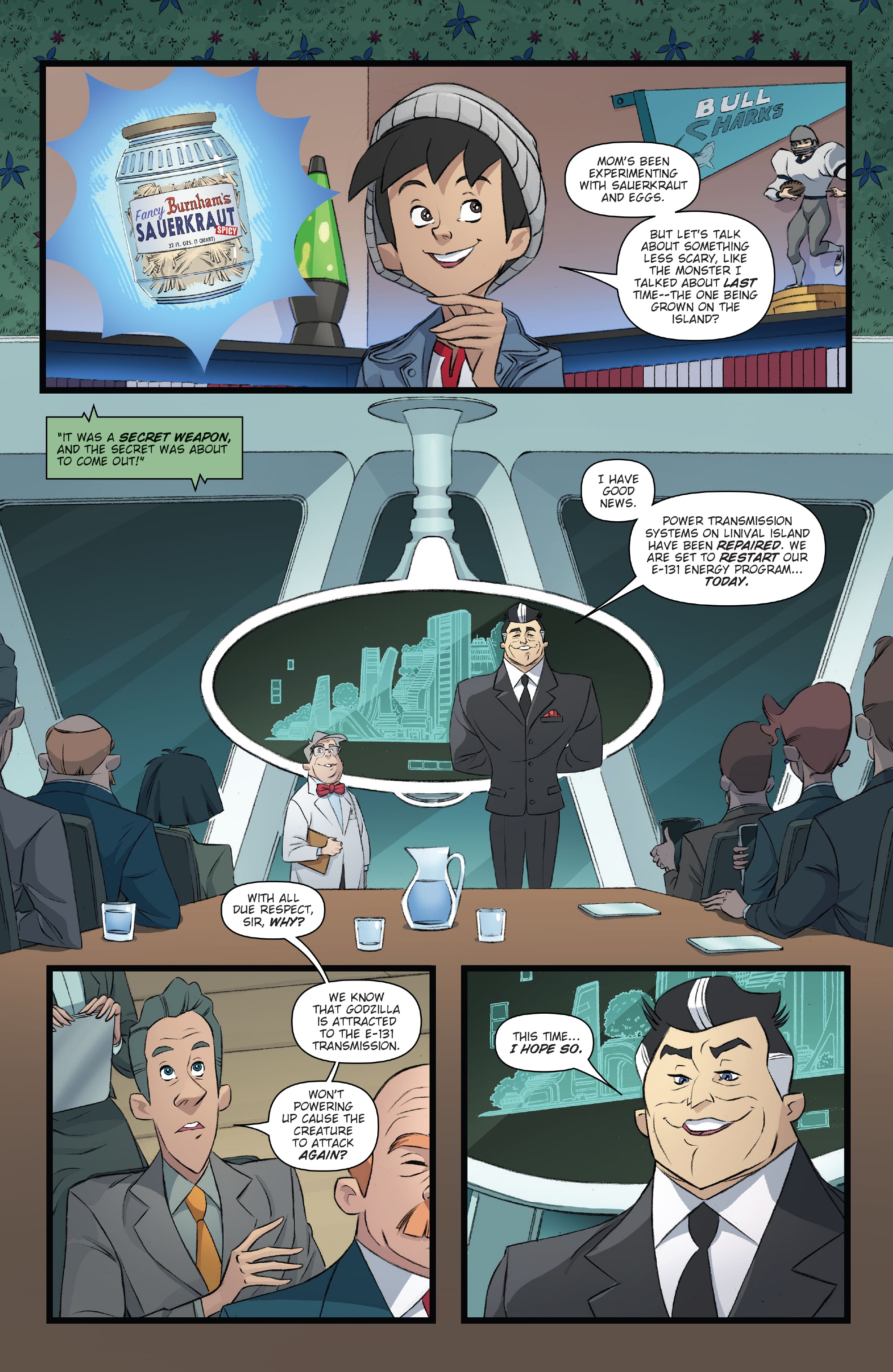 Read online Godzilla: Monsters & Protectors comic -  Issue #3 - 12