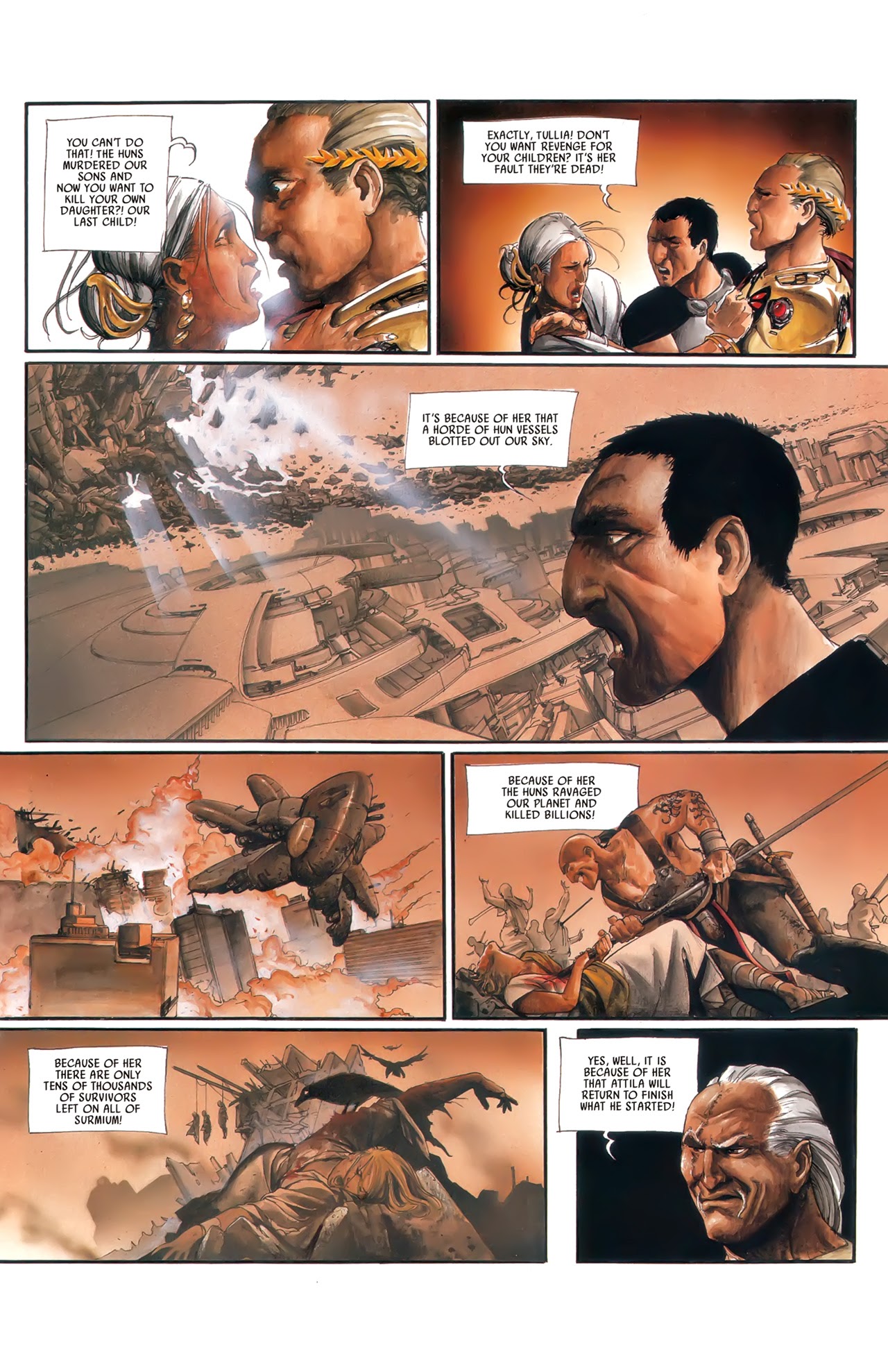 Read online Scourge of the Gods comic -  Issue #2 - 17