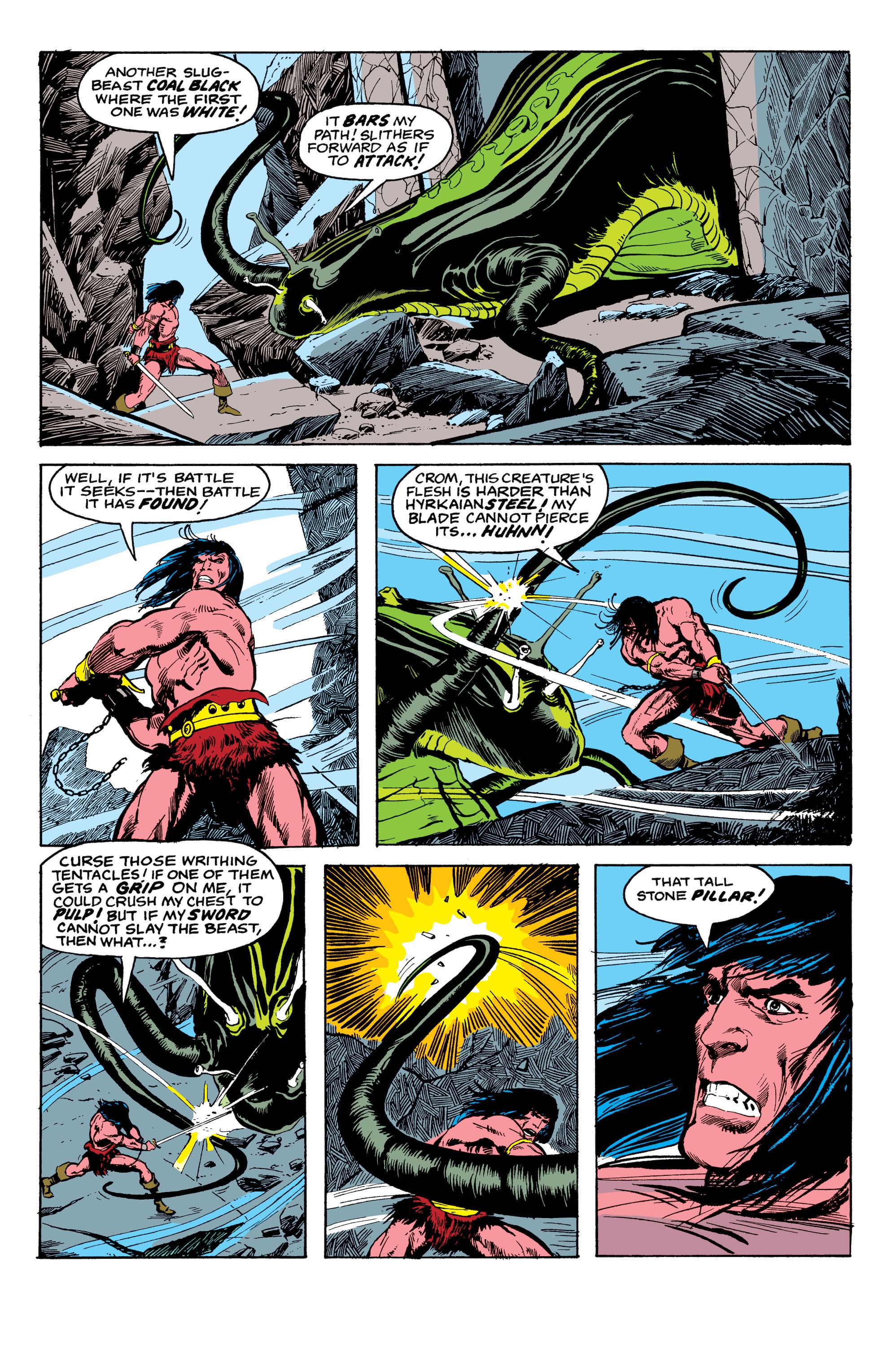 Read online Conan the Barbarian Epic Collection: The Original Marvel Years - Of Once and Future Kings comic -  Issue # TPB (Part 4) - 1