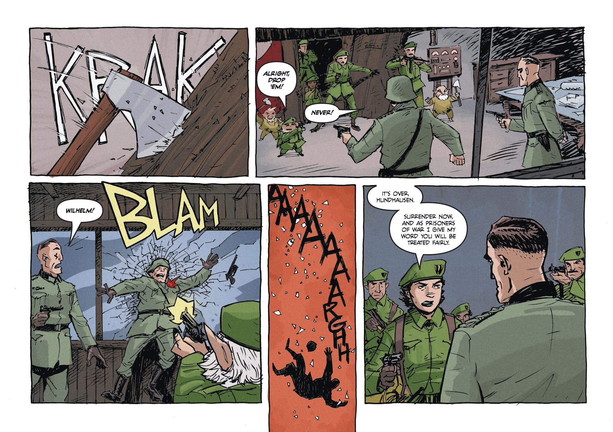 Read online Santa Claus vs. The Nazis comic -  Issue # TPB - 63