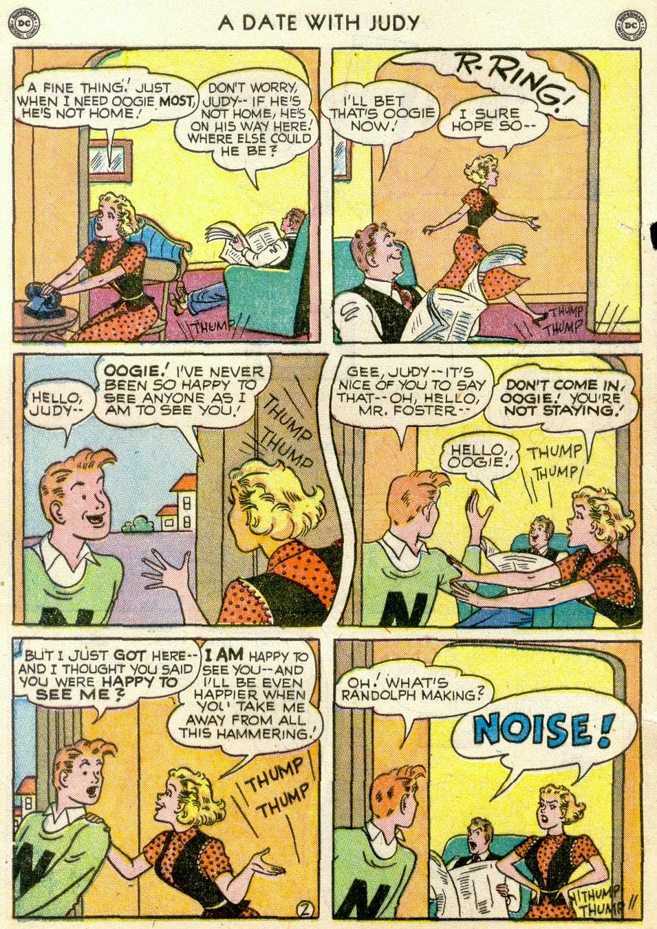 Read online A Date with Judy comic -  Issue #19 - 4