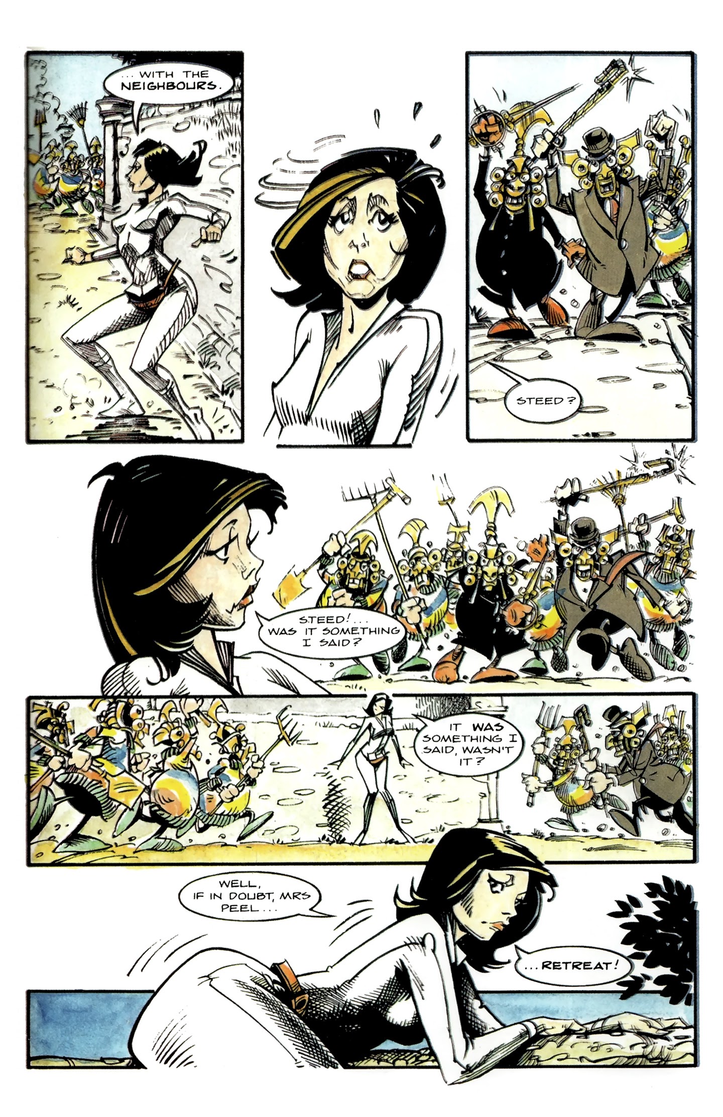 Read online Steed and Mrs. Peel (2012) comic -  Issue #6 - 10