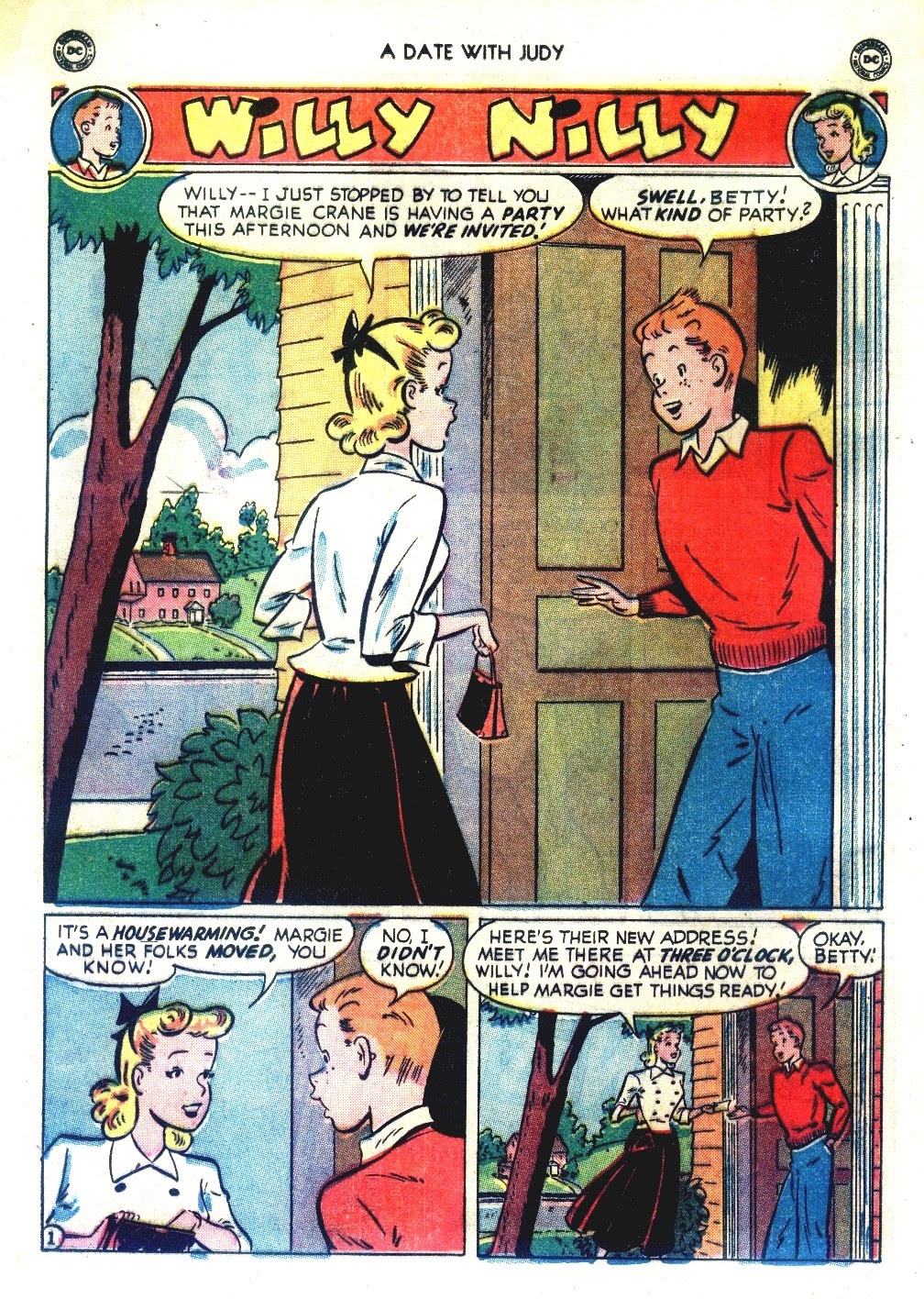 Read online A Date with Judy comic -  Issue #15 - 34