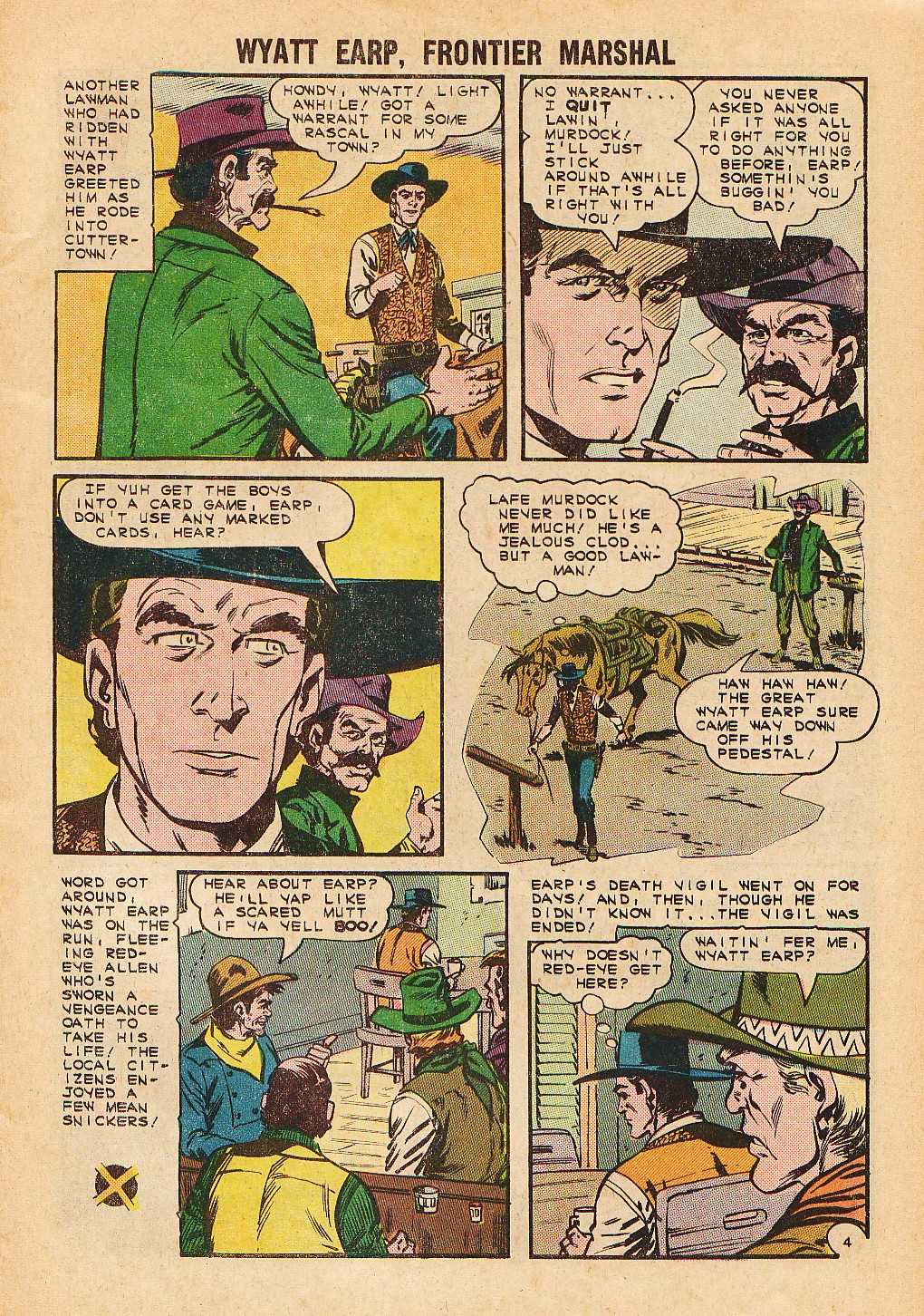 Read online Wyatt Earp Frontier Marshal comic -  Issue #58 - 7