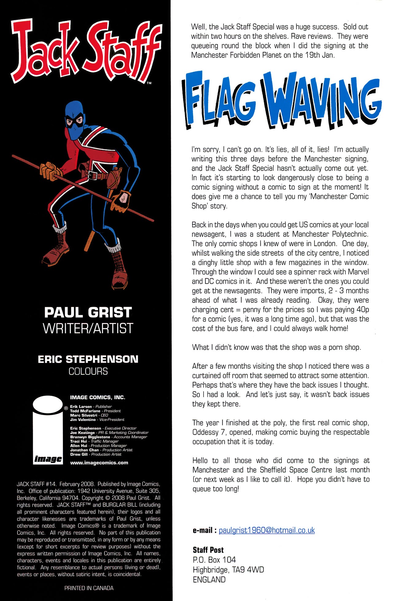 Read online Jack Staff (2003) comic -  Issue #14 - 2