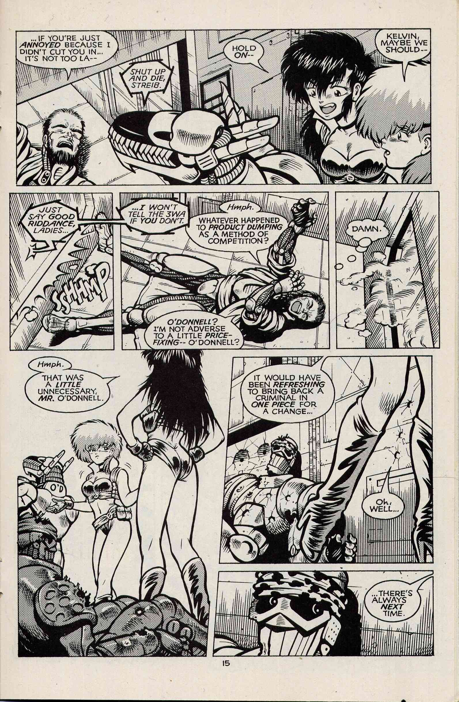 Read online Dirty Pair comic -  Issue #4 - 17