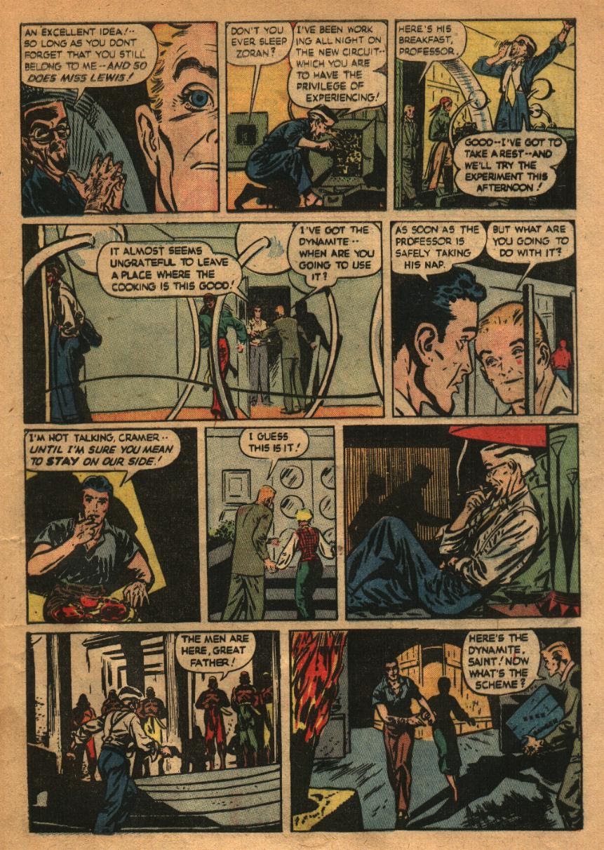 Read online The Saint (1947) comic -  Issue #10 - 29