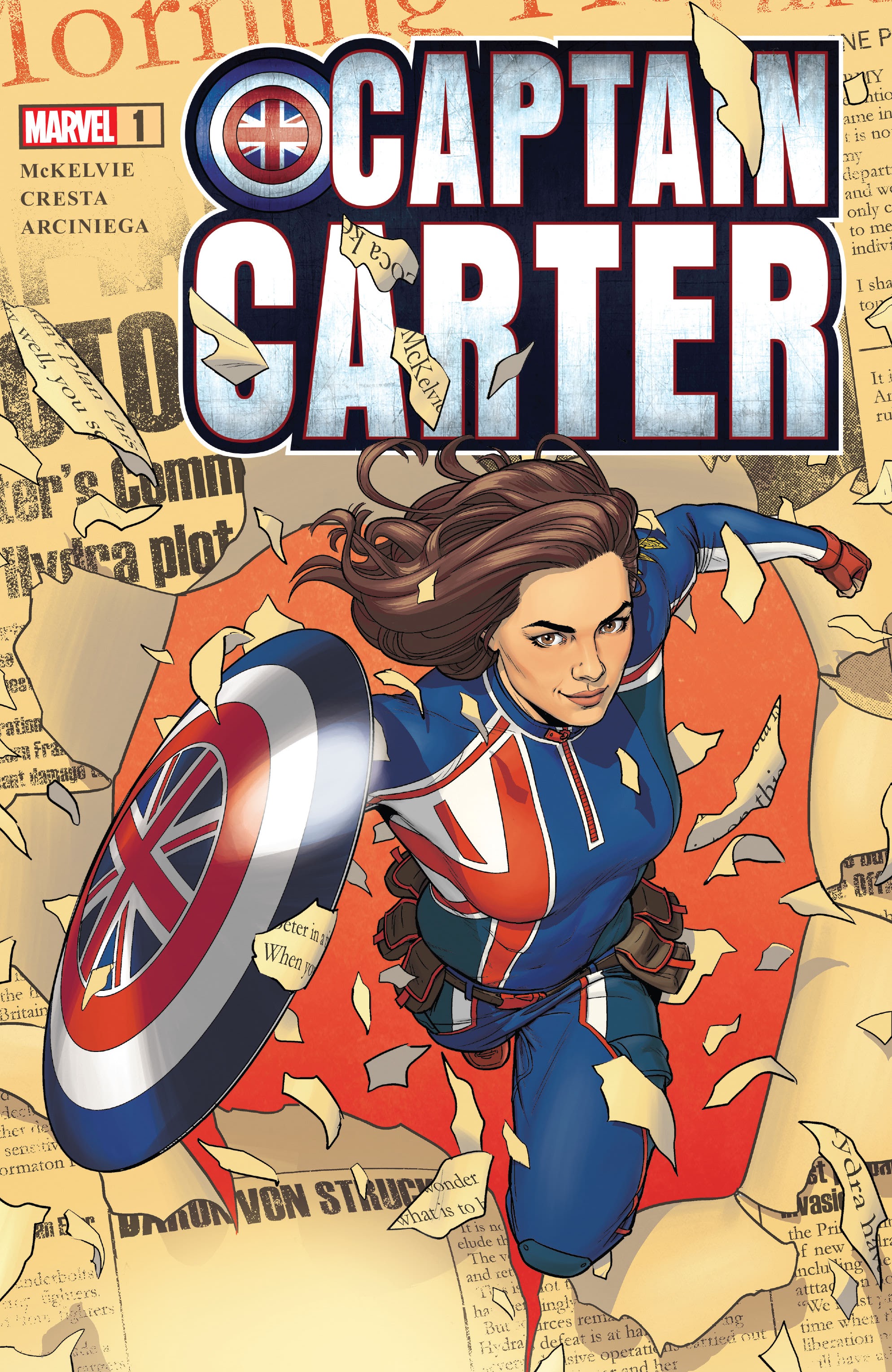 Read online Captain Carter comic -  Issue #1 - 1