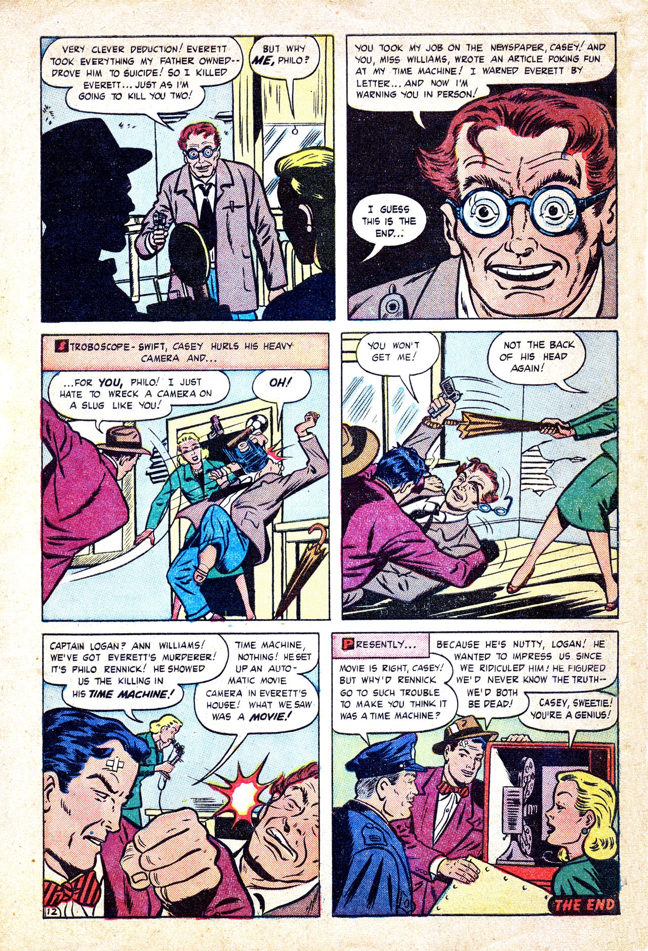 Read online Casey Crime Photographer comic -  Issue #3 - 48