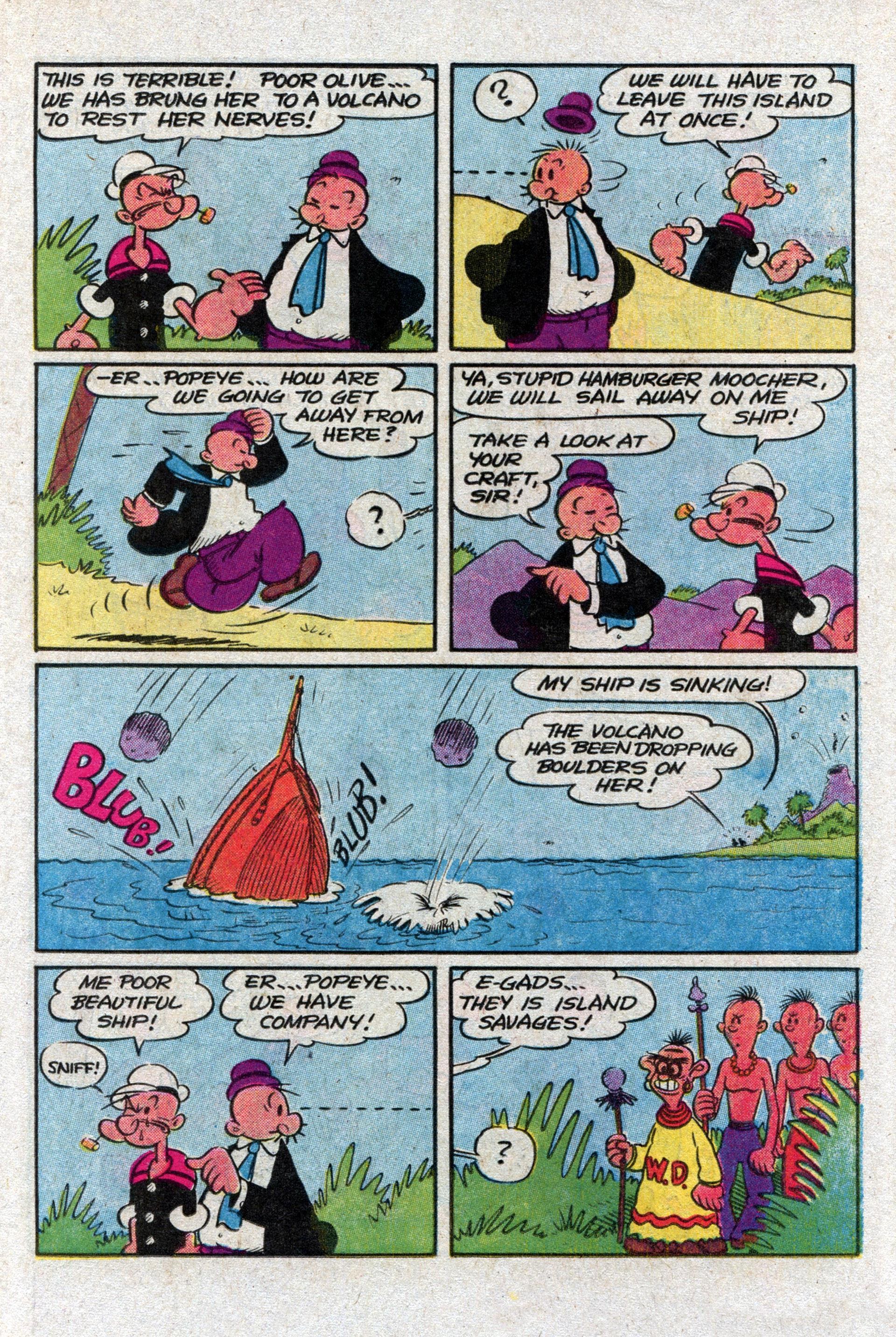 Read online Popeye (1948) comic -  Issue #170 - 11