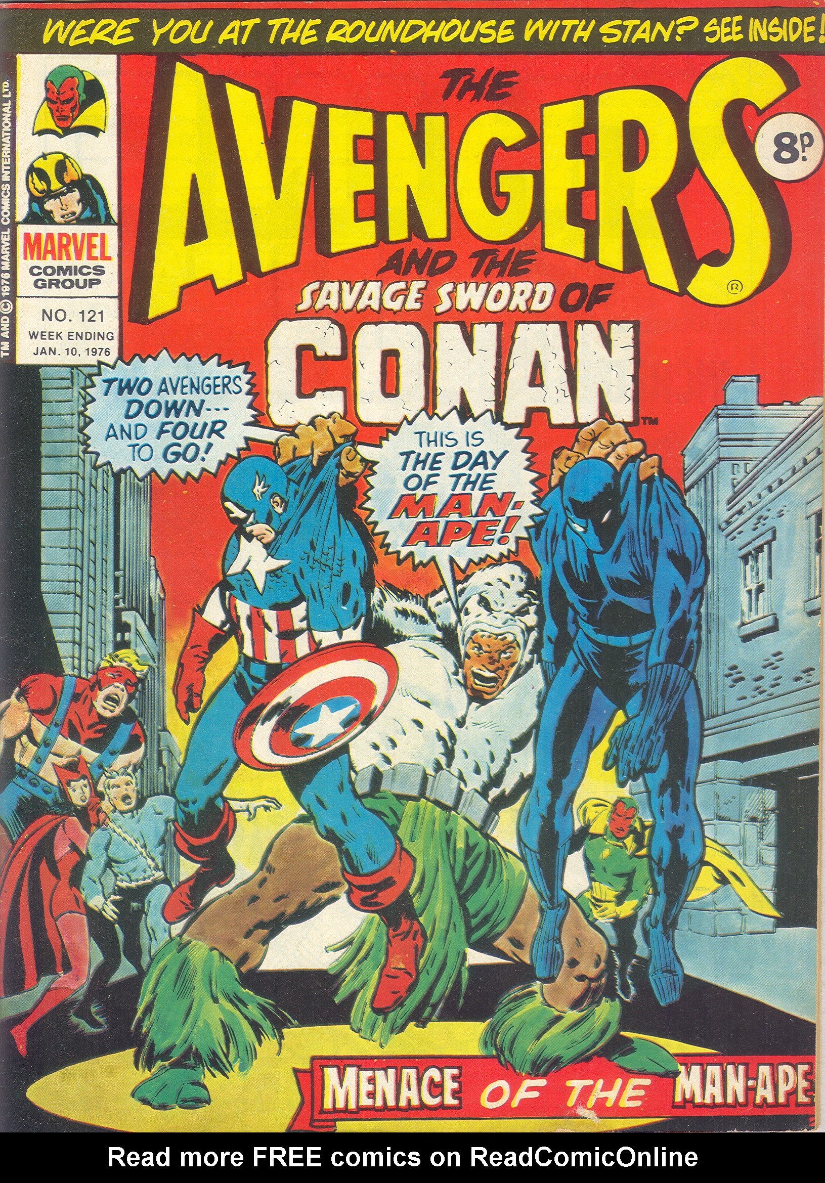 Read online The Avengers (1973) comic -  Issue #121 - 1