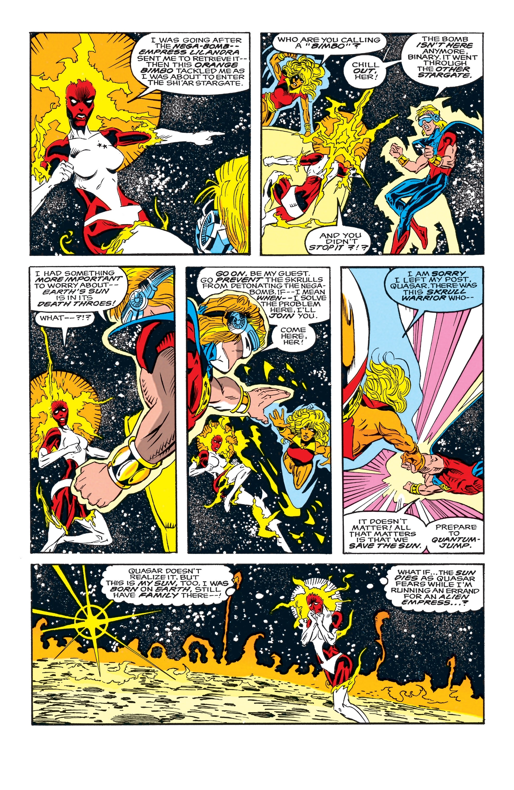 Read online Avengers Epic Collection: Operation Galactic Storm comic -  Issue # TPB (Part 4) - 70
