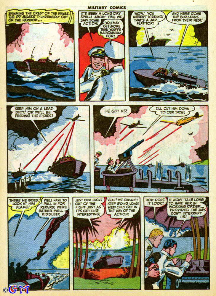 Read online Military Comics comic -  Issue #35 - 46